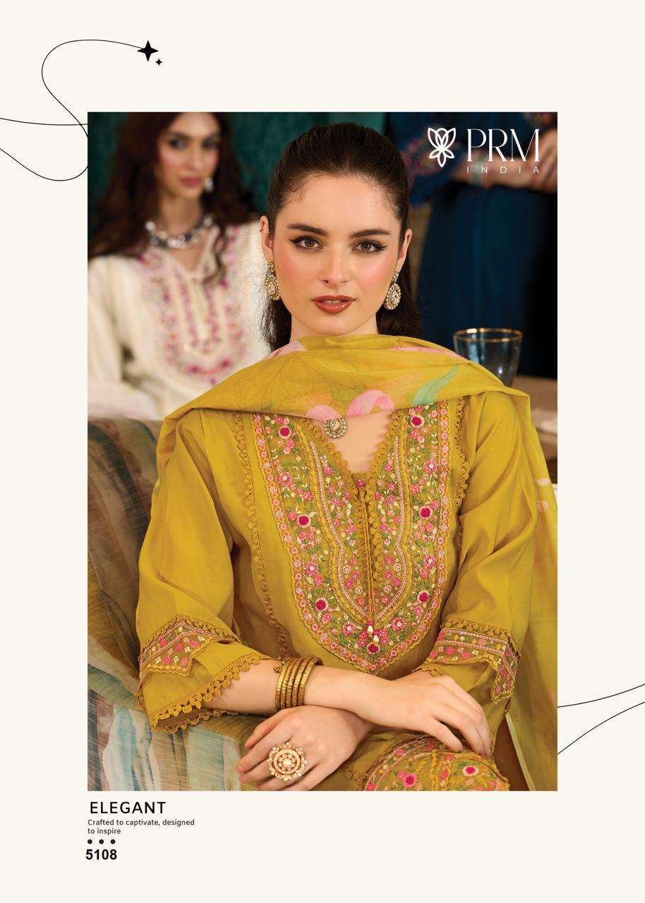 AMORA BY PRM INDIA IN ROMAN SILK A LINE KUDTI WITH EMRODARY AND HAND WORK 