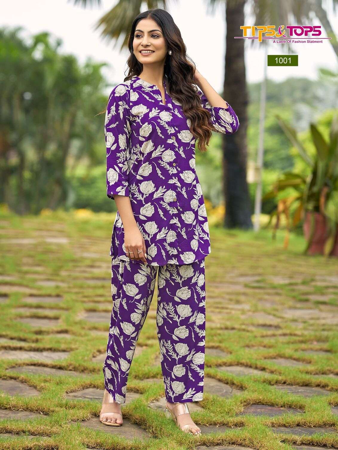 FASHION BEATS VOL-3 BY TIPS & TOPS IN HEAVY RAYON PRINT BEAUTIFUL PRINTED STYLISH CO-ORD SETS 