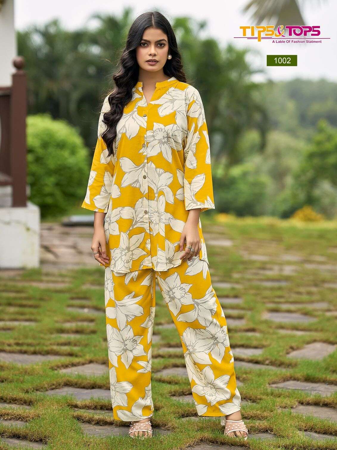 FASHION BEATS VOL-3 BY TIPS & TOPS IN HEAVY RAYON PRINT BEAUTIFUL PRINTED STYLISH CO-ORD SETS 