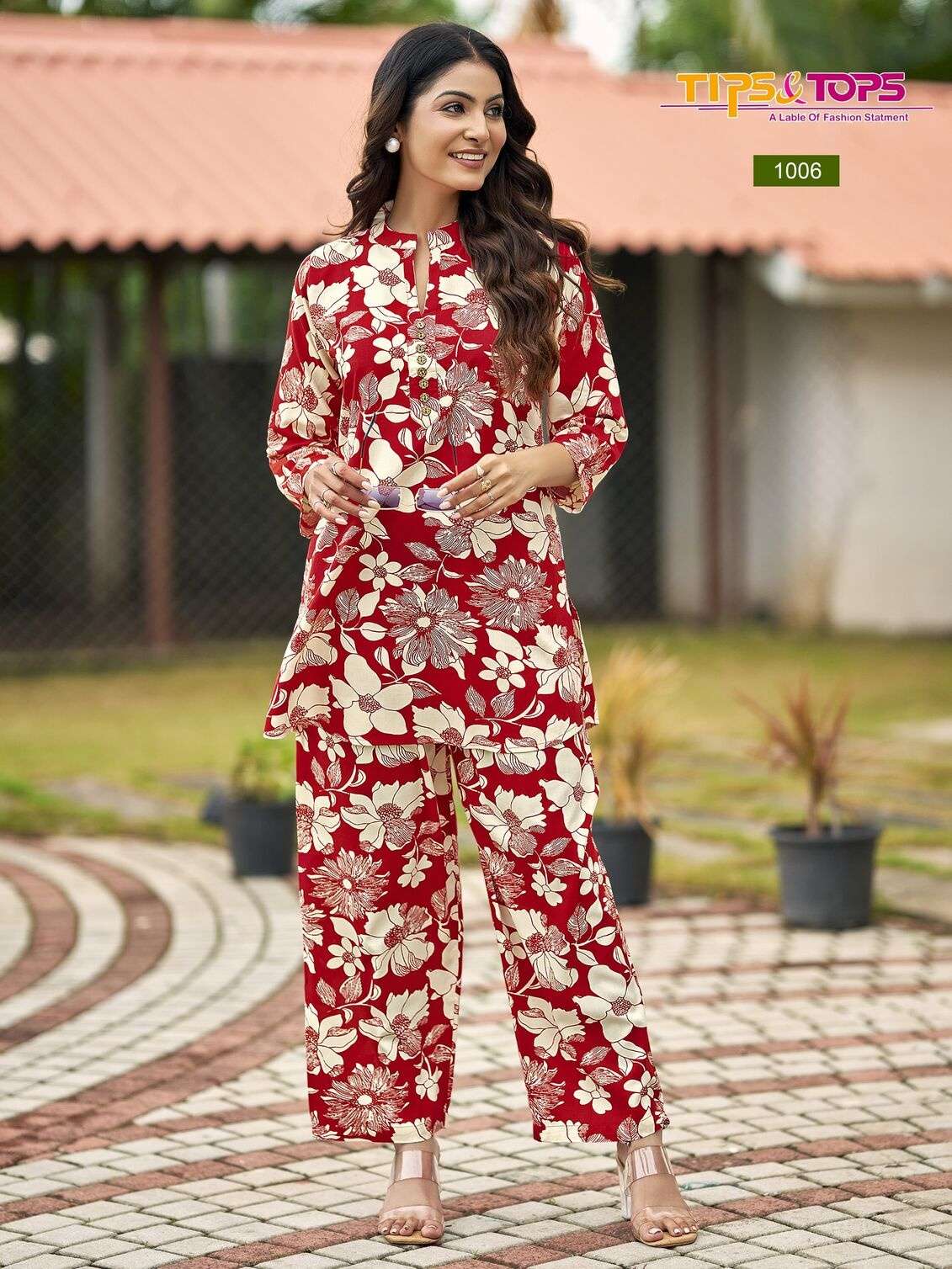 FASHION BEATS VOL-3 BY TIPS & TOPS IN HEAVY RAYON PRINT BEAUTIFUL PRINTED STYLISH CO-ORD SETS 