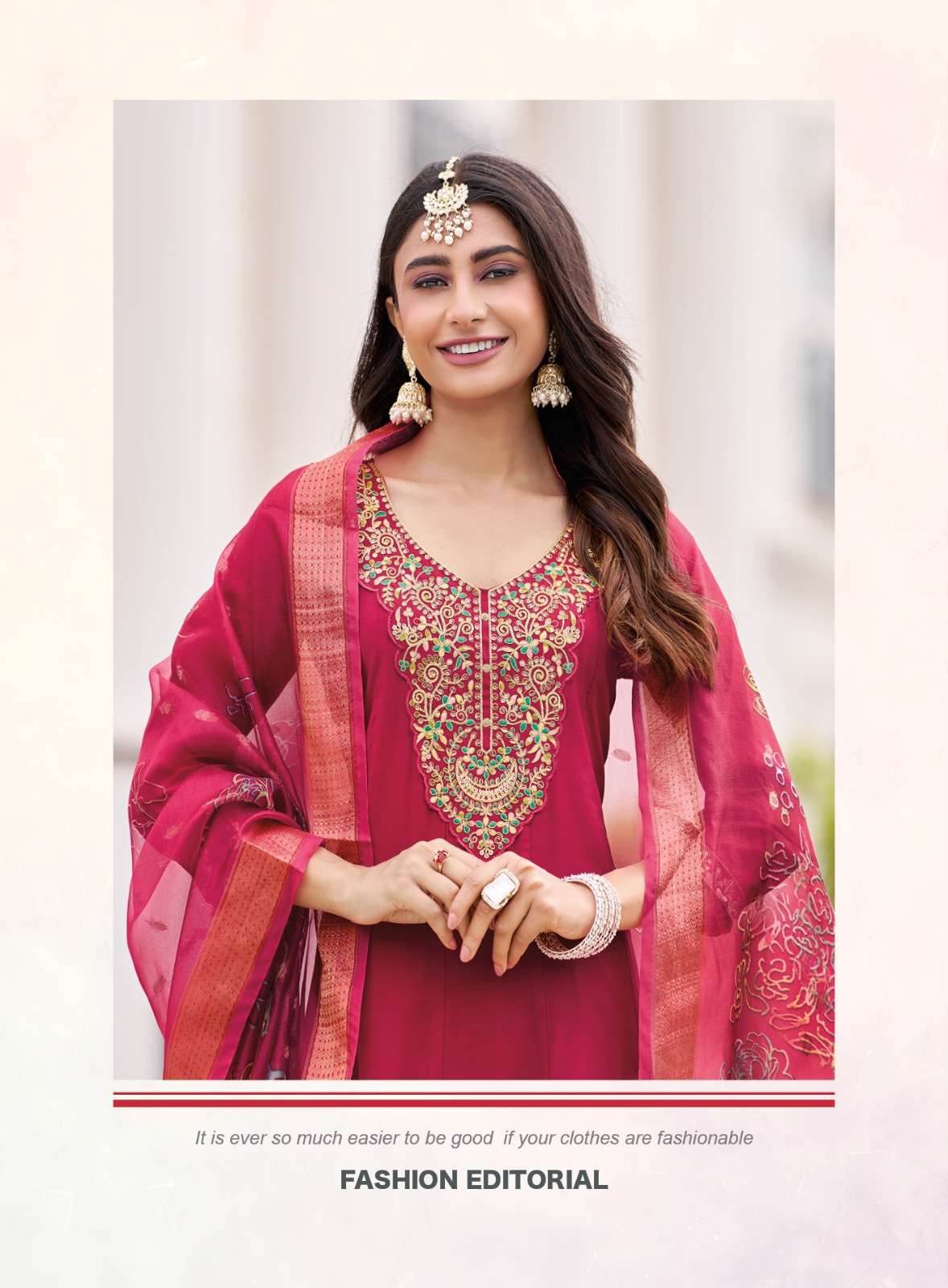 GULMOHAR VOL-5 BY RADHIKA LIFESTYLE IN HEAVY ROMAN SILK WITH EMBROIDERY WORK 