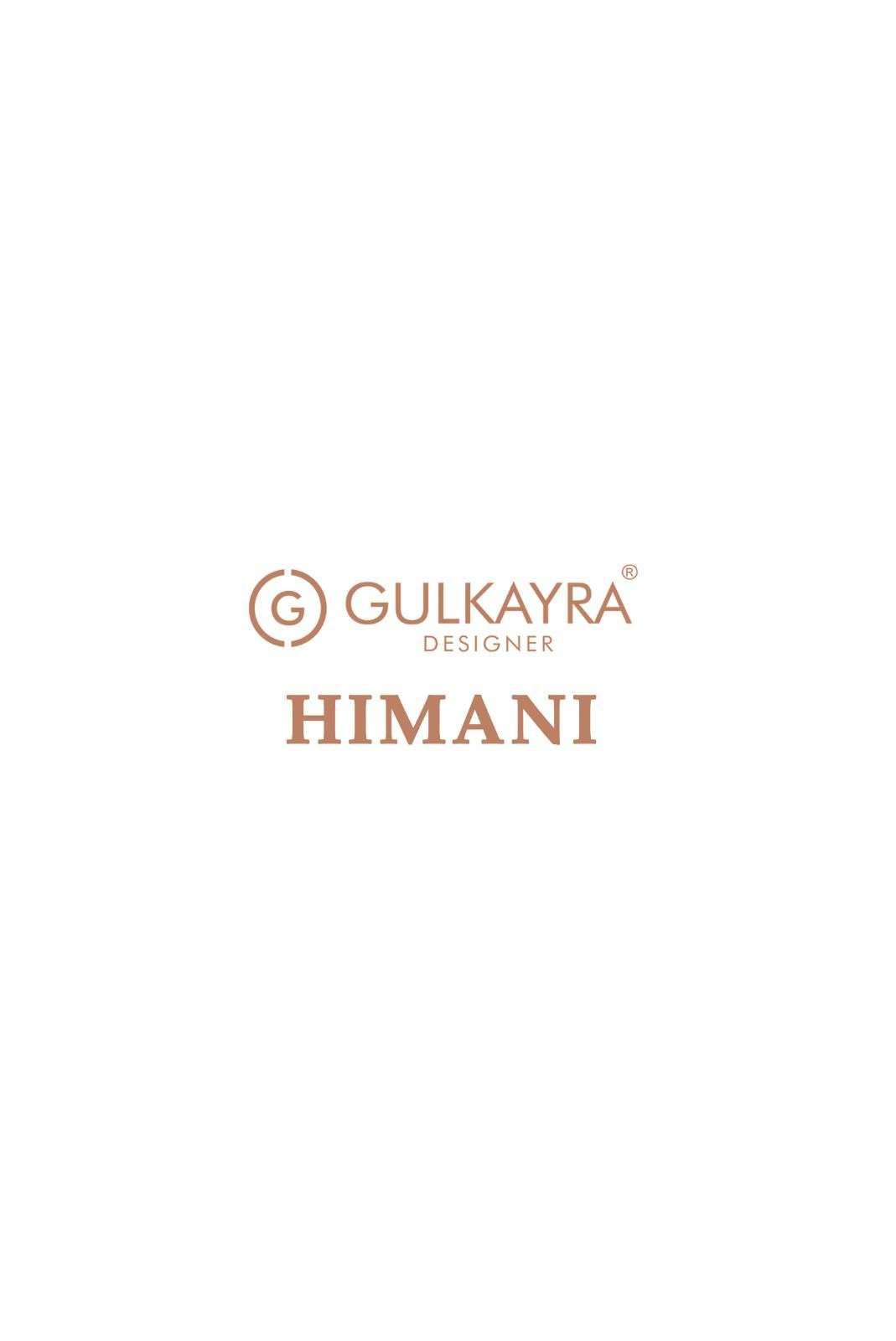 HIMANI BY GULKAYRA DESIGNER IN REAL CHINON SILK WITH EMBROIDERY WORK 