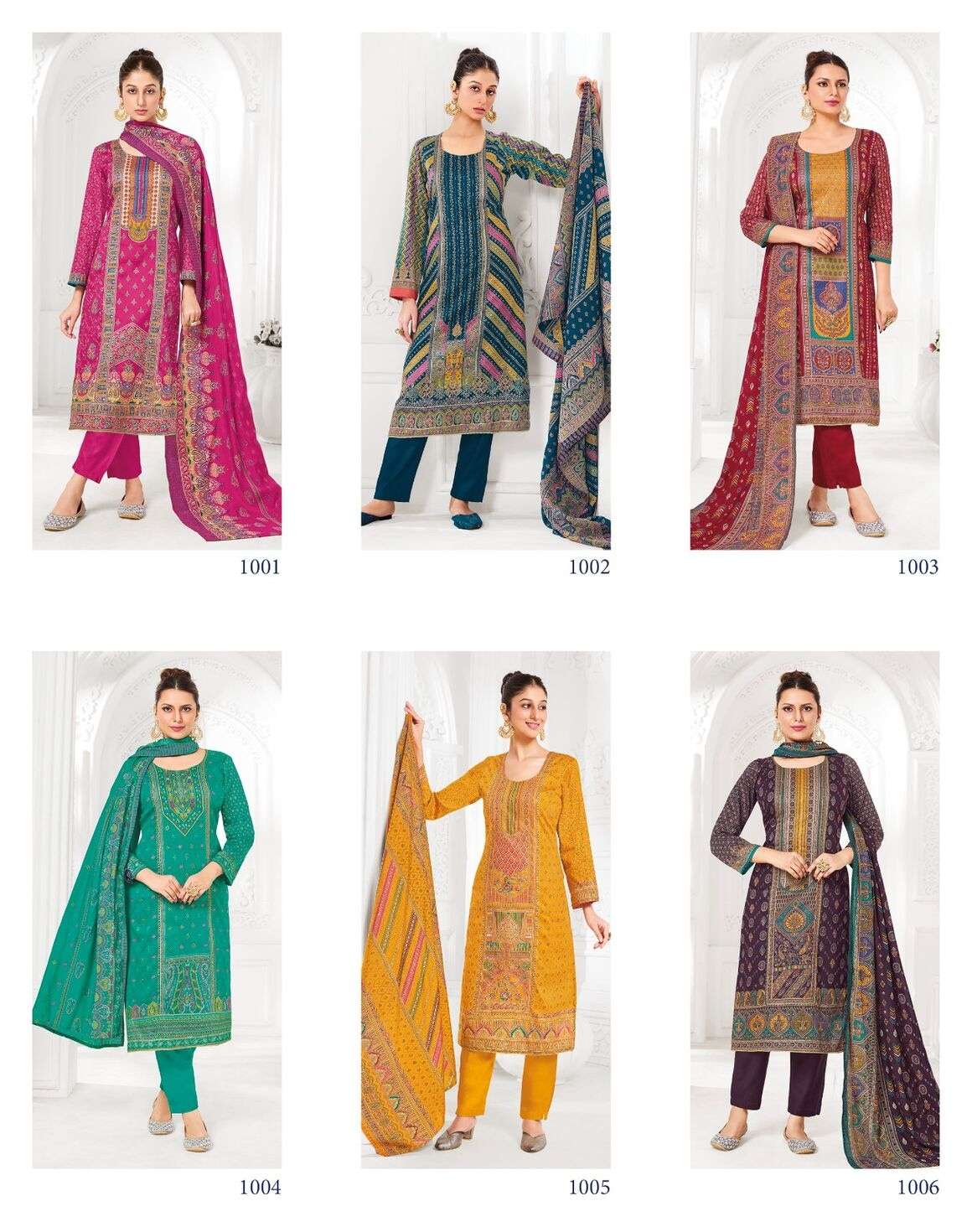 KKASHISH VOL-1 BY RADHIKA LIFESTYLE IN JAM SATIN DISCHARGE PRINT WITH MANUAL WORK