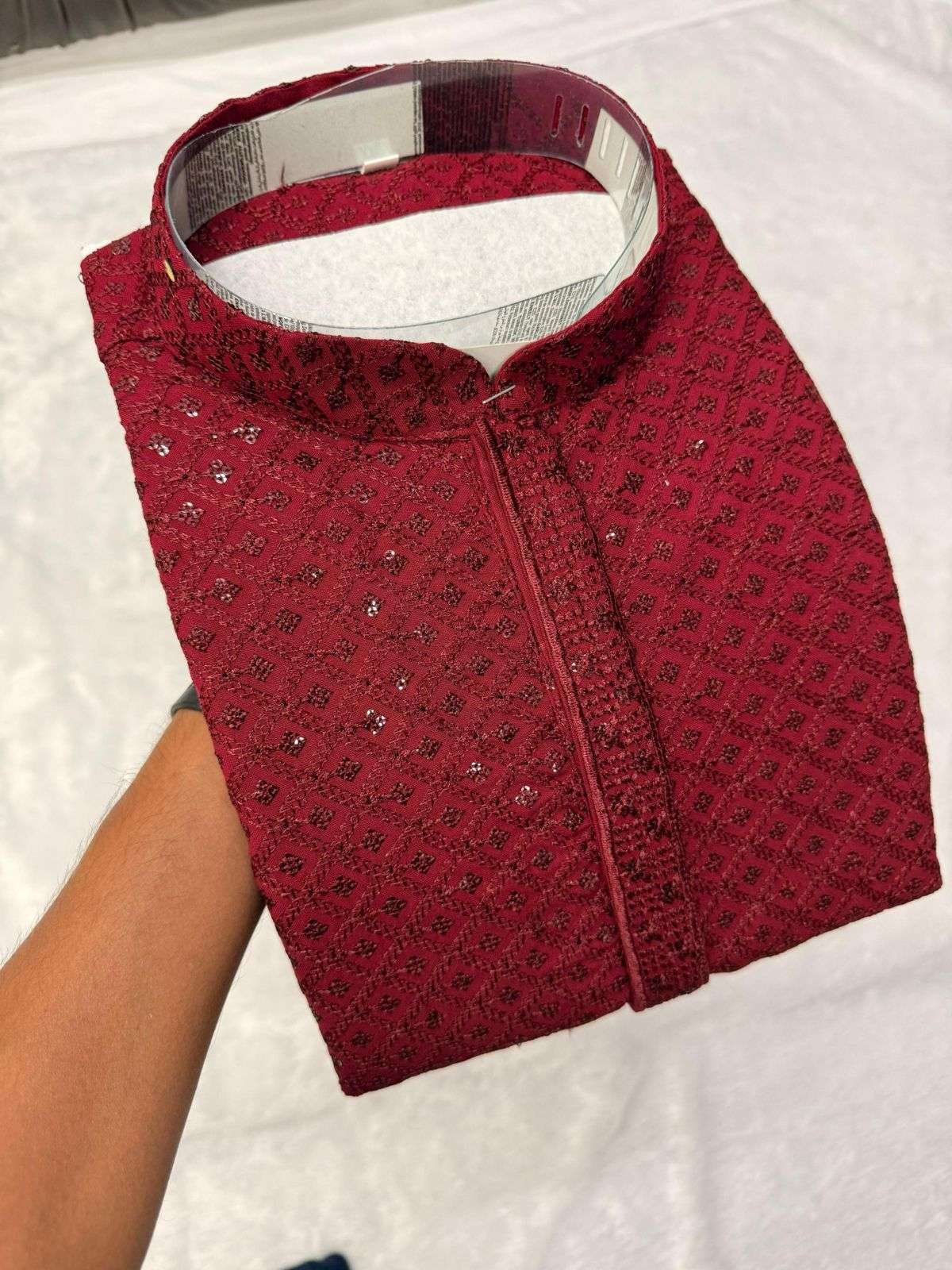  MAN VOLUME-1 BY TEXOFAB IN HEAVY RAYON SHIFFLLI SEQUENCE WORK AND RAYMOND COTTON PANT 