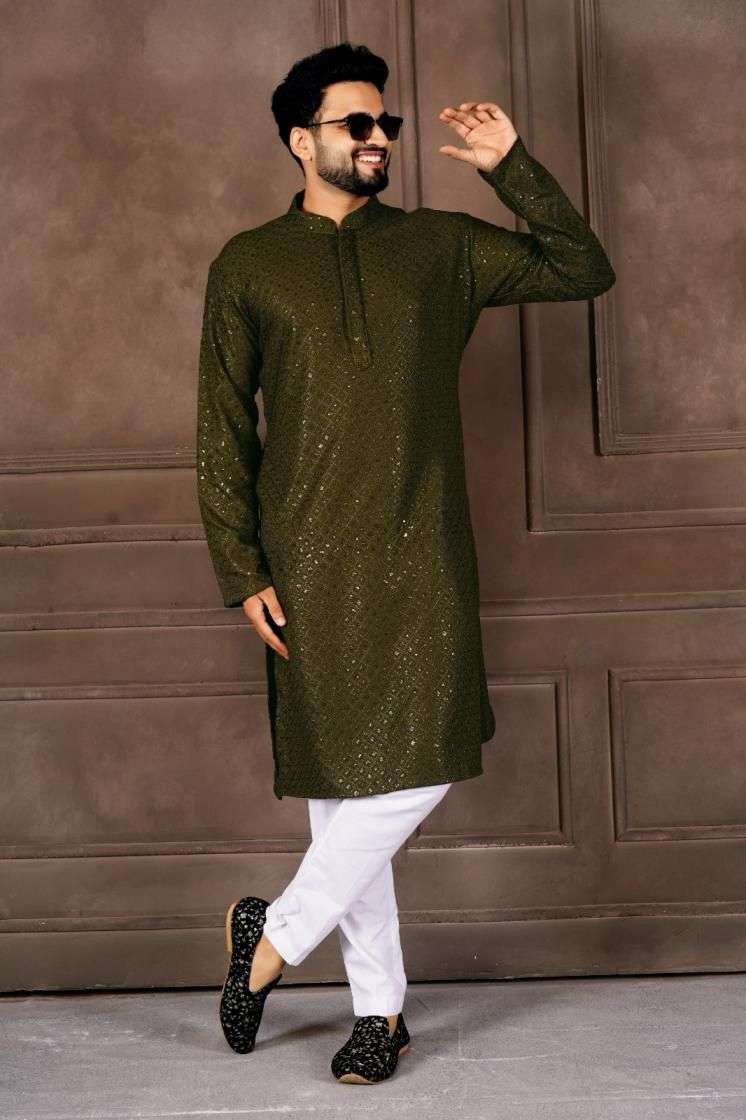  MAN VOLUME-1 BY TEXOFAB IN HEAVY RAYON SHIFFLLI SEQUENCE WORK AND RAYMOND COTTON PANT 