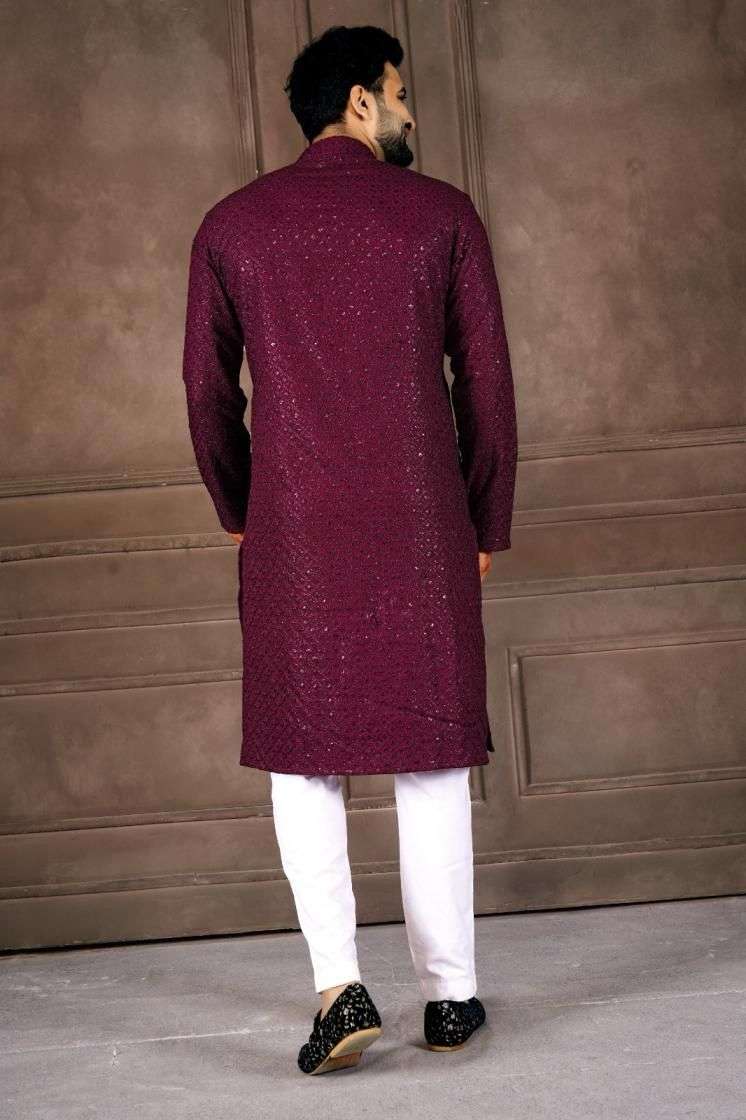  MAN VOLUME-1 BY TEXOFAB IN HEAVY RAYON SHIFFLLI SEQUENCE WORK AND RAYMOND COTTON PANT 