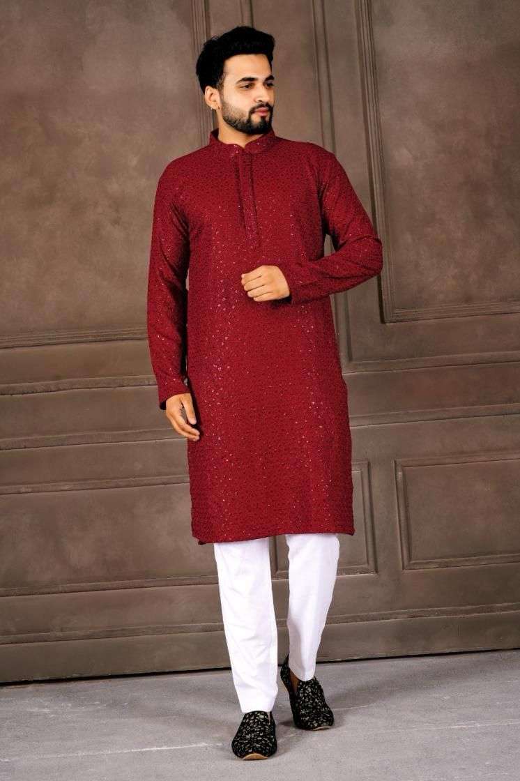  MAN VOLUME-1 BY TEXOFAB IN HEAVY RAYON SHIFFLLI SEQUENCE WORK AND RAYMOND COTTON PANT 