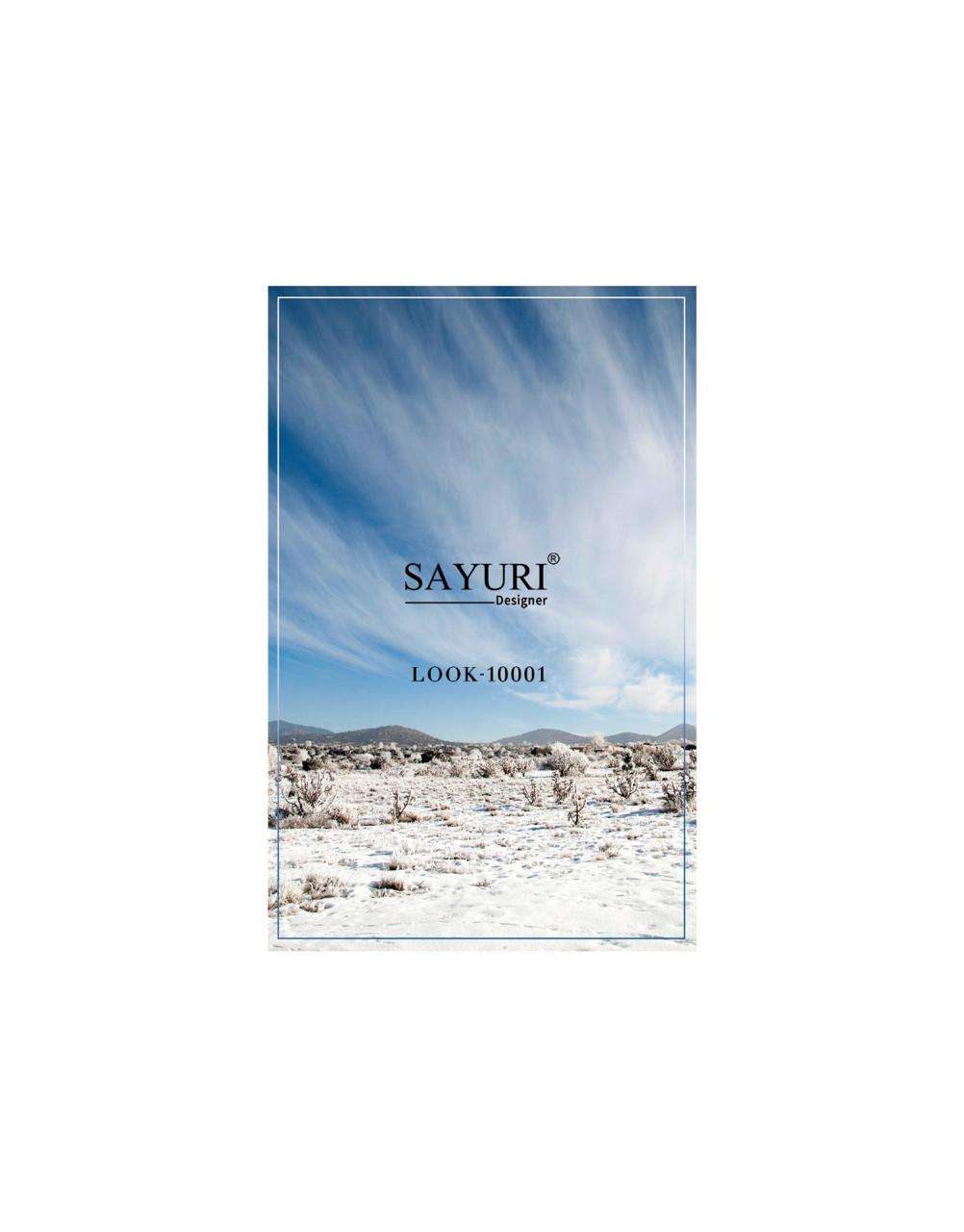 NARGIS BY SAYURI DESIGNER IN REAL ORGANZA SILK WITH HEAVY EMBROIDERED WORK 