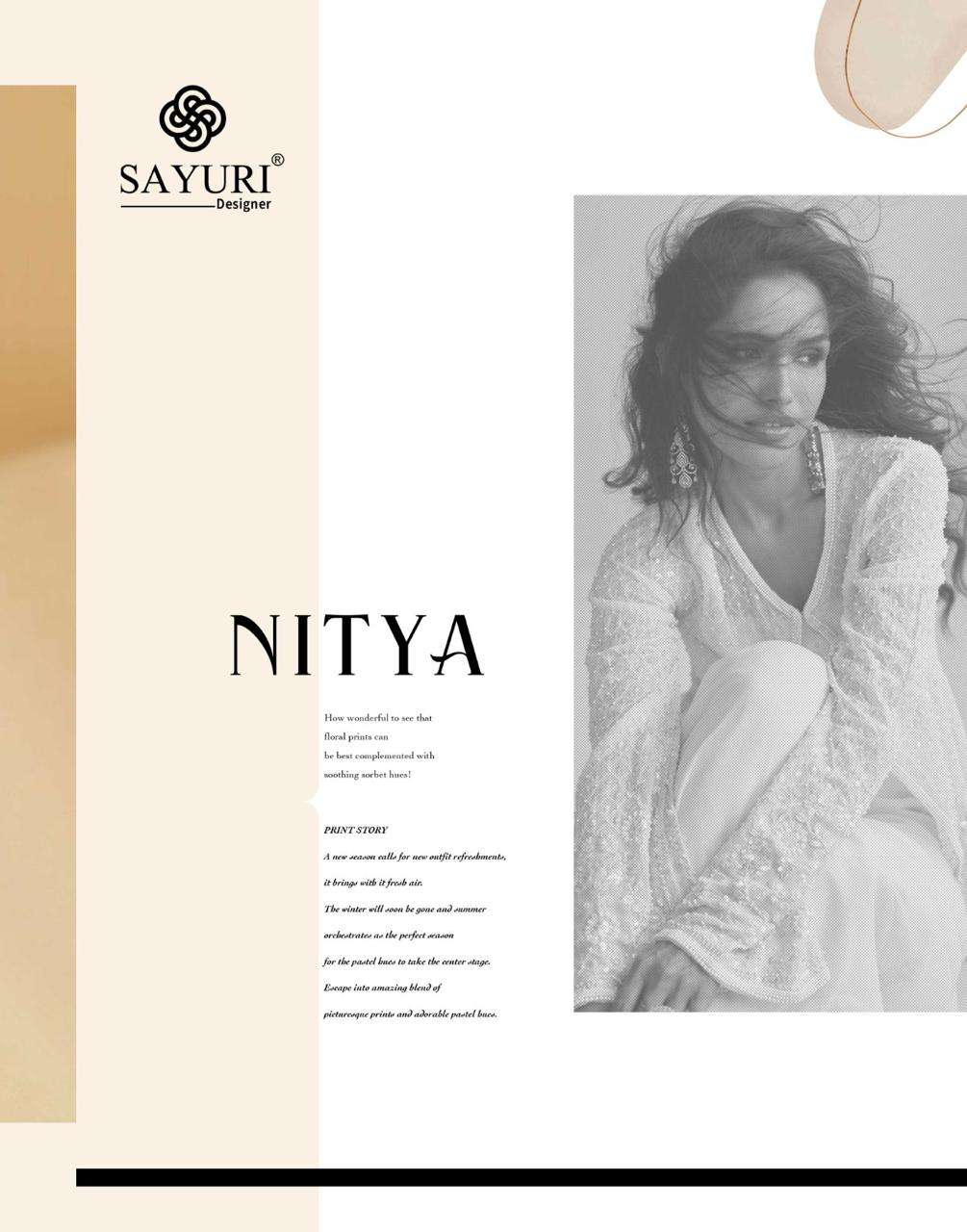 NITYA BY SAYURI DESIGNER IN REAL PREMIUM SILK WITH HEAVY EMBROIDERED FRONT AND BACK WORK JACKET 