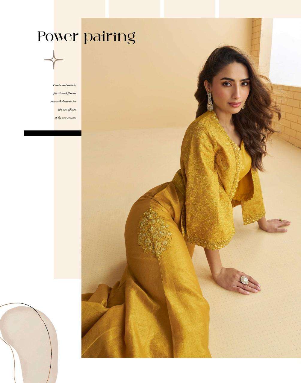 NITYA BY SAYURI DESIGNER IN REAL PREMIUM SILK WITH HEAVY EMBROIDERED FRONT AND BACK WORK JACKET 