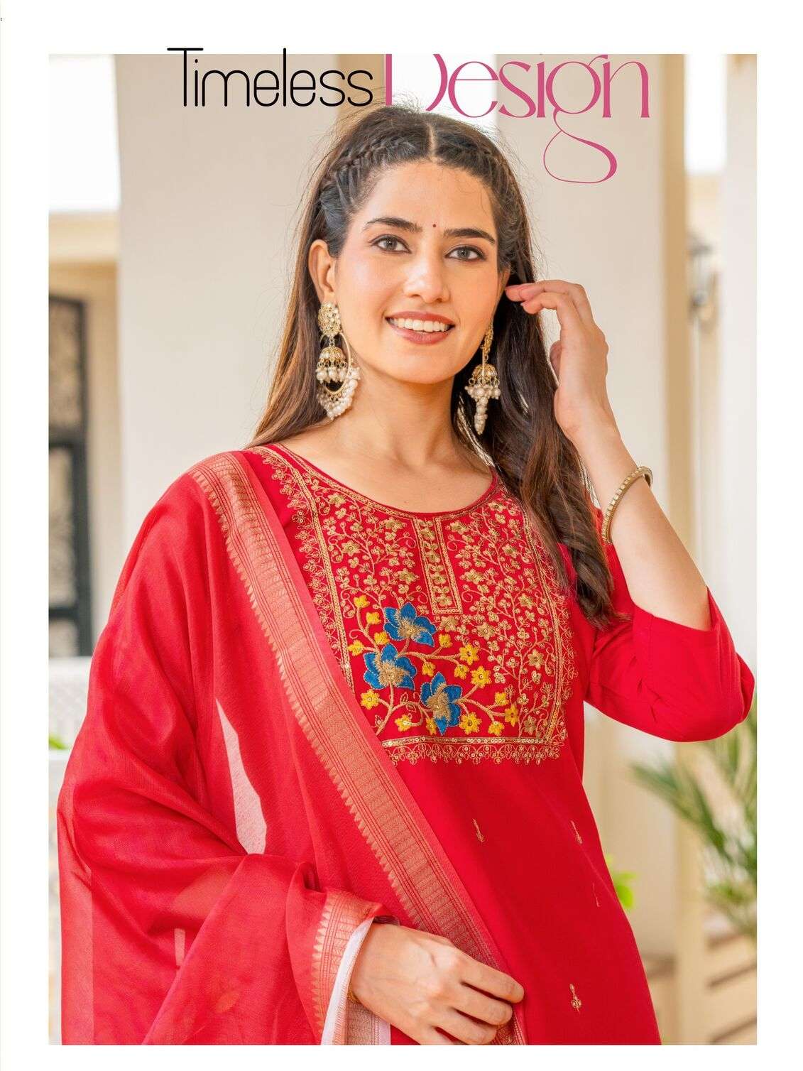 PAVITRA BY JIYANA IN GADWAL SILK FABRIC WITH CHANDERI DIGITAL PRINT DUPPATA 