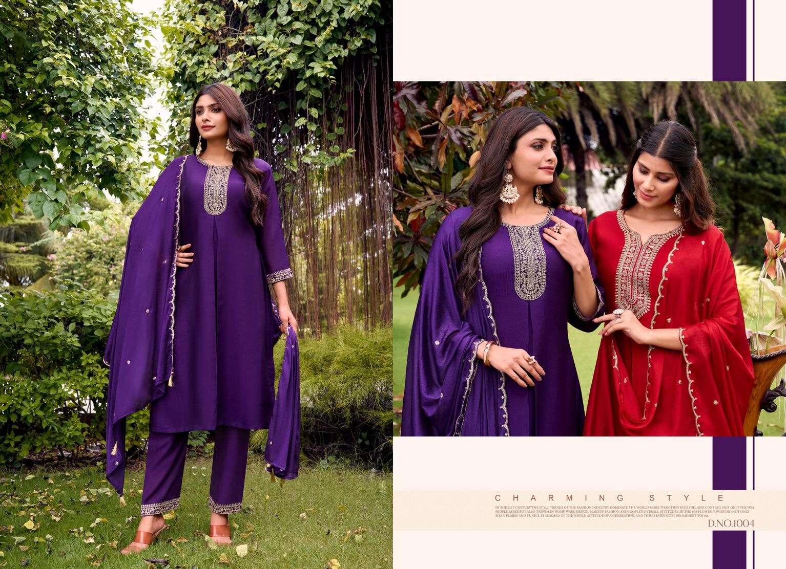 SAVERA BY ASHWATH IN BLOOMING VICHITRA WITH CRAPE INNER AND EXCLUSIVE POCKET 