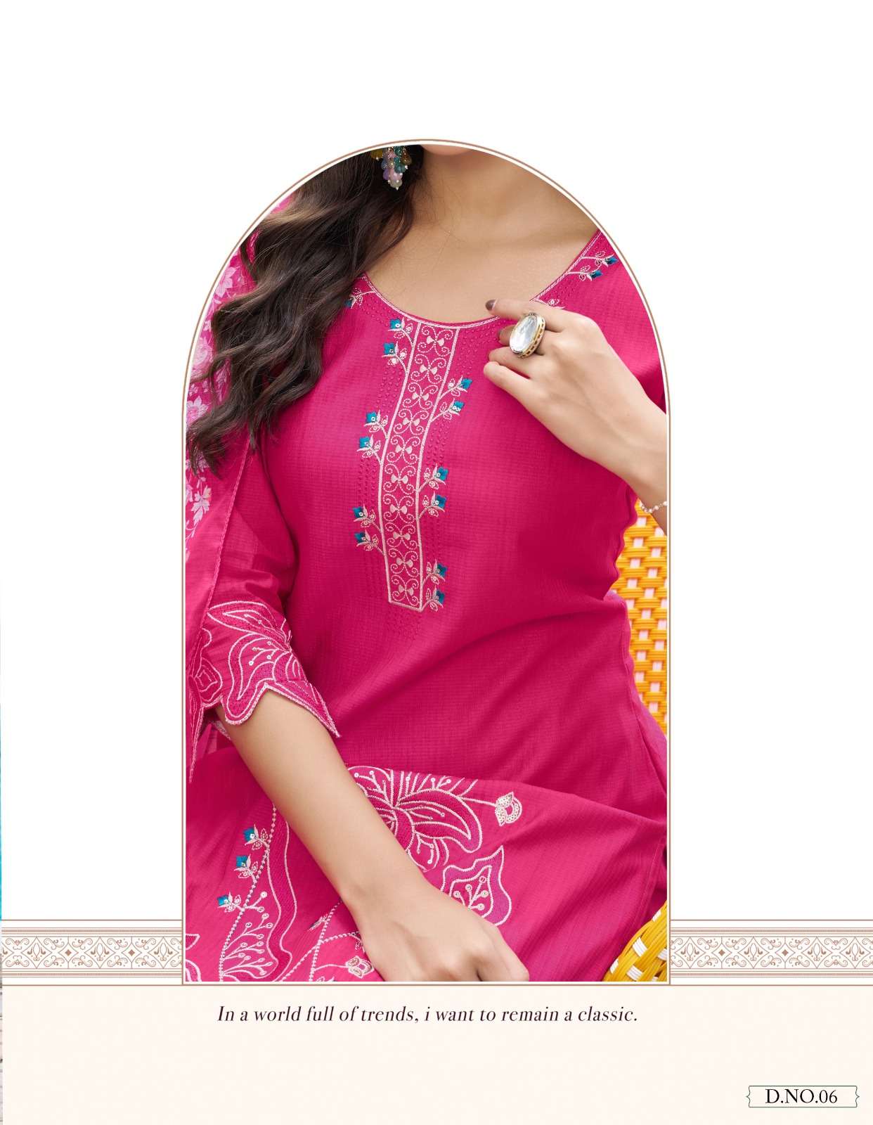 SIYARA VOL-1 BY RARELILY IN BURLINE SILK WITH INNER AND ORGANJA BUTTI DIGITAL PRINT DUPATTA 