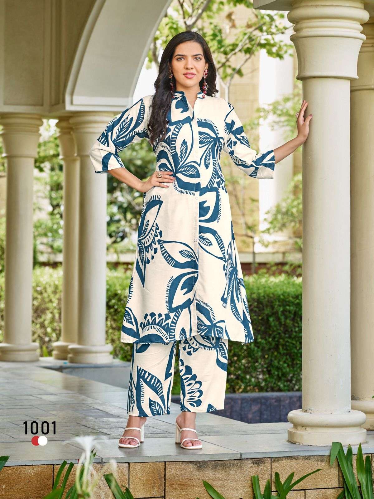 SUMMER COOL VOL-2 BY SANKHESWER IN RAYON PRINT WITH FOIL AND COLLAR PATTERN 