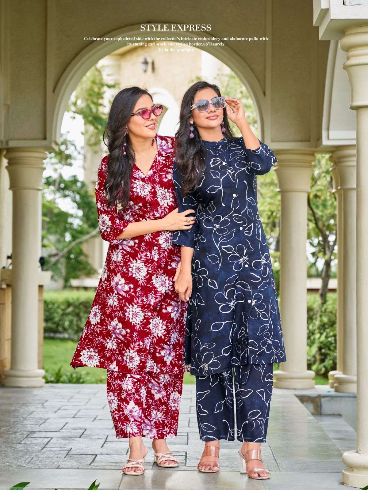 SUMMER COOL VOL-2 BY SANKHESWER IN RAYON PRINT WITH FOIL AND COLLAR PATTERN 