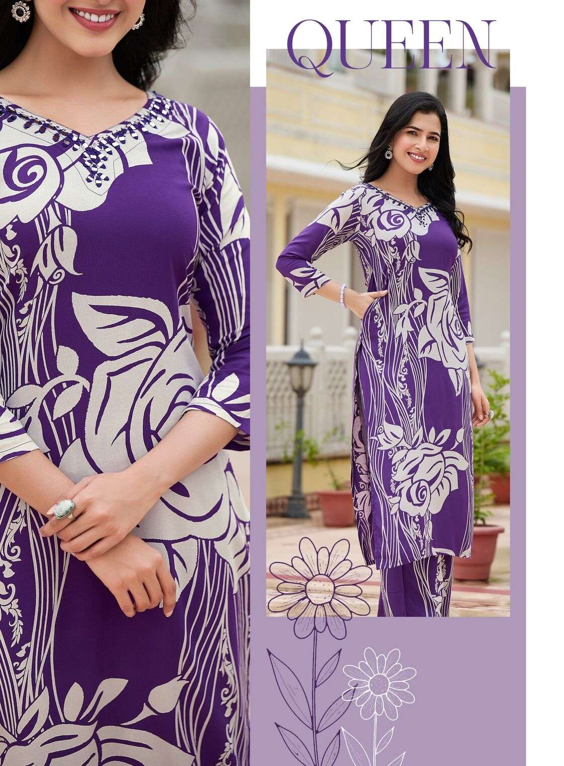 ZION VOL:-2 BY RADHIKA LIFE STYLE IN PURE RAYON HEAVY DISCHARGE WITH FOIL HANDWORK 