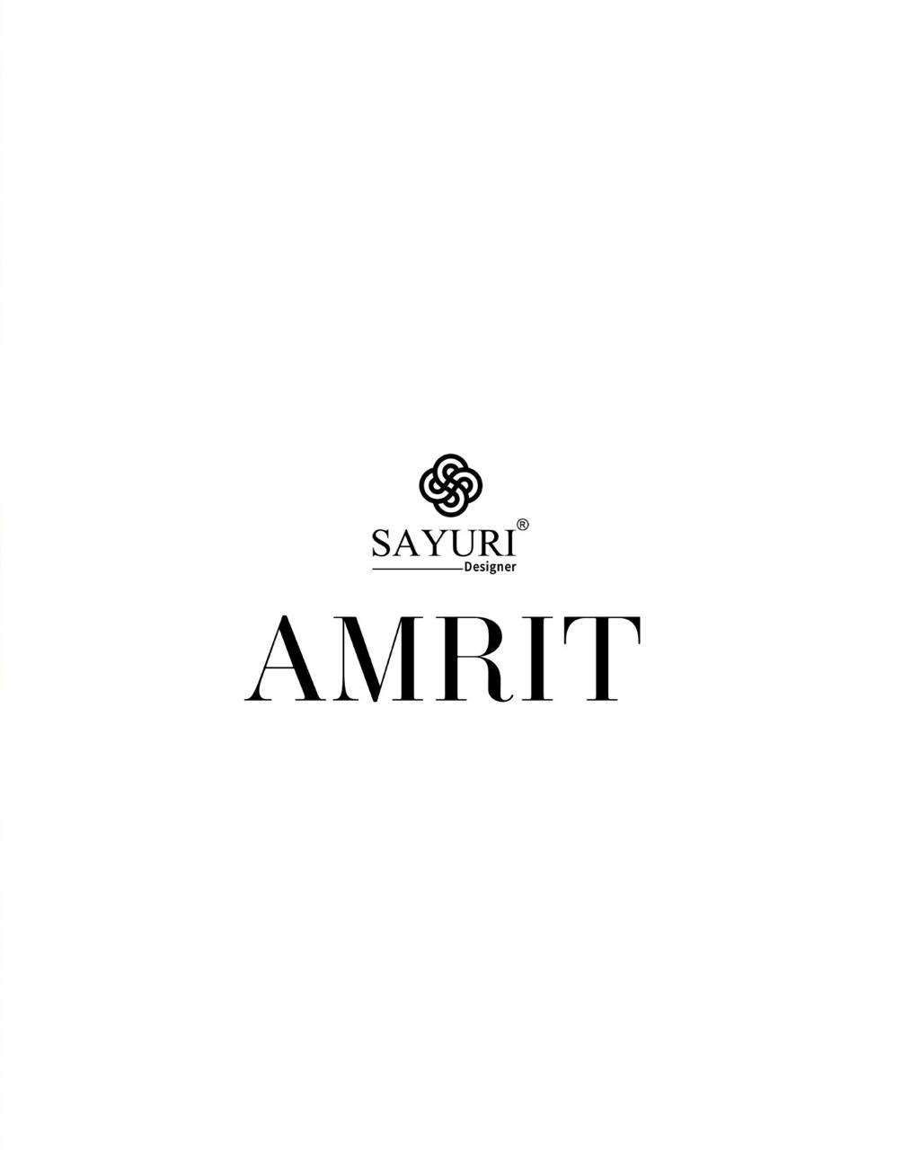 AMRIT BY SAYURI DESIGNER IN PURE VISCOS SIMAR JACQUARD SILK WITH EMBROIDERED WORK 