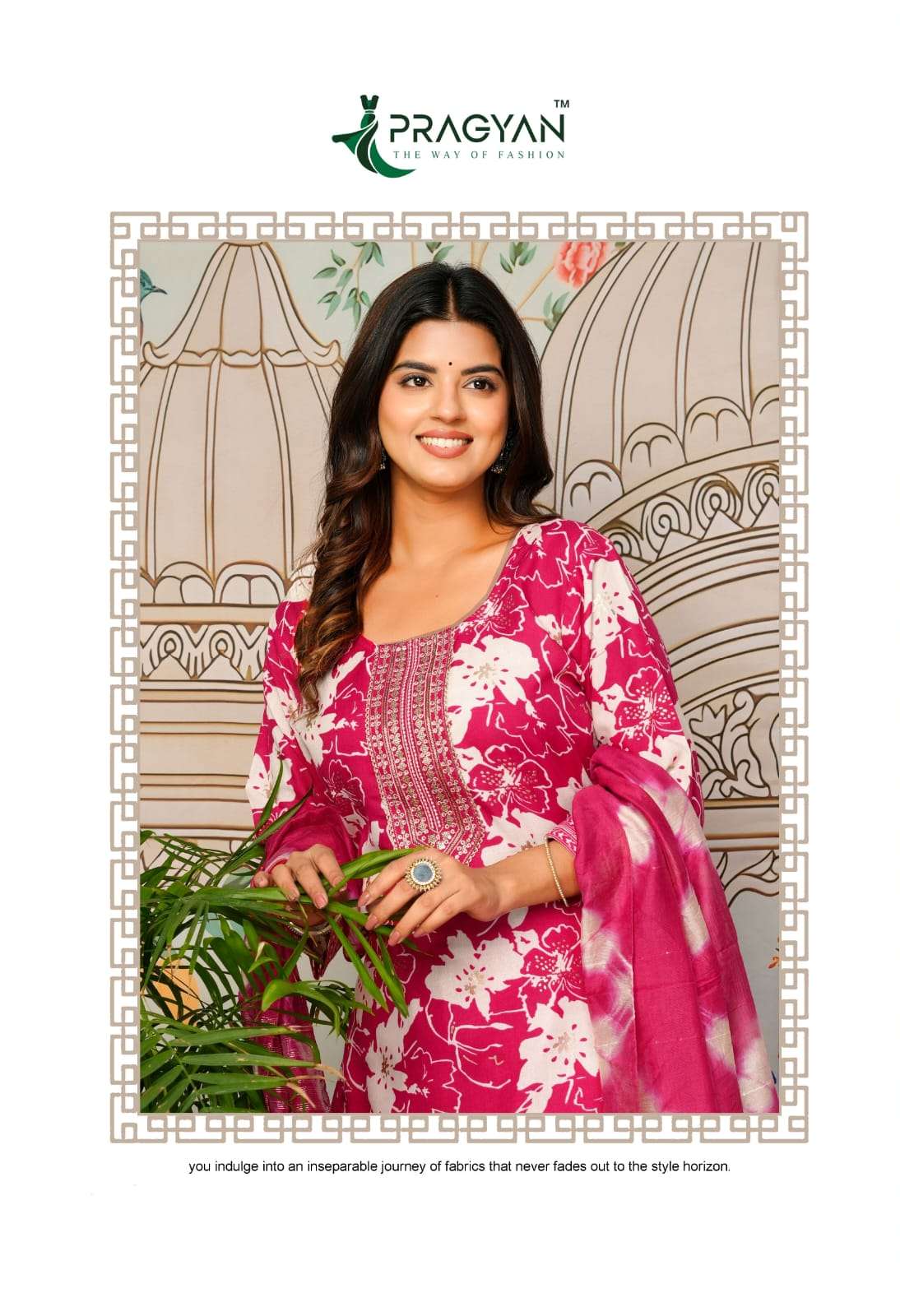 CASUAL VOL-1 BY PRAGYAN IN CAPSULE FOIL PRINT KURTI WITH EMBROIDERY WORK 