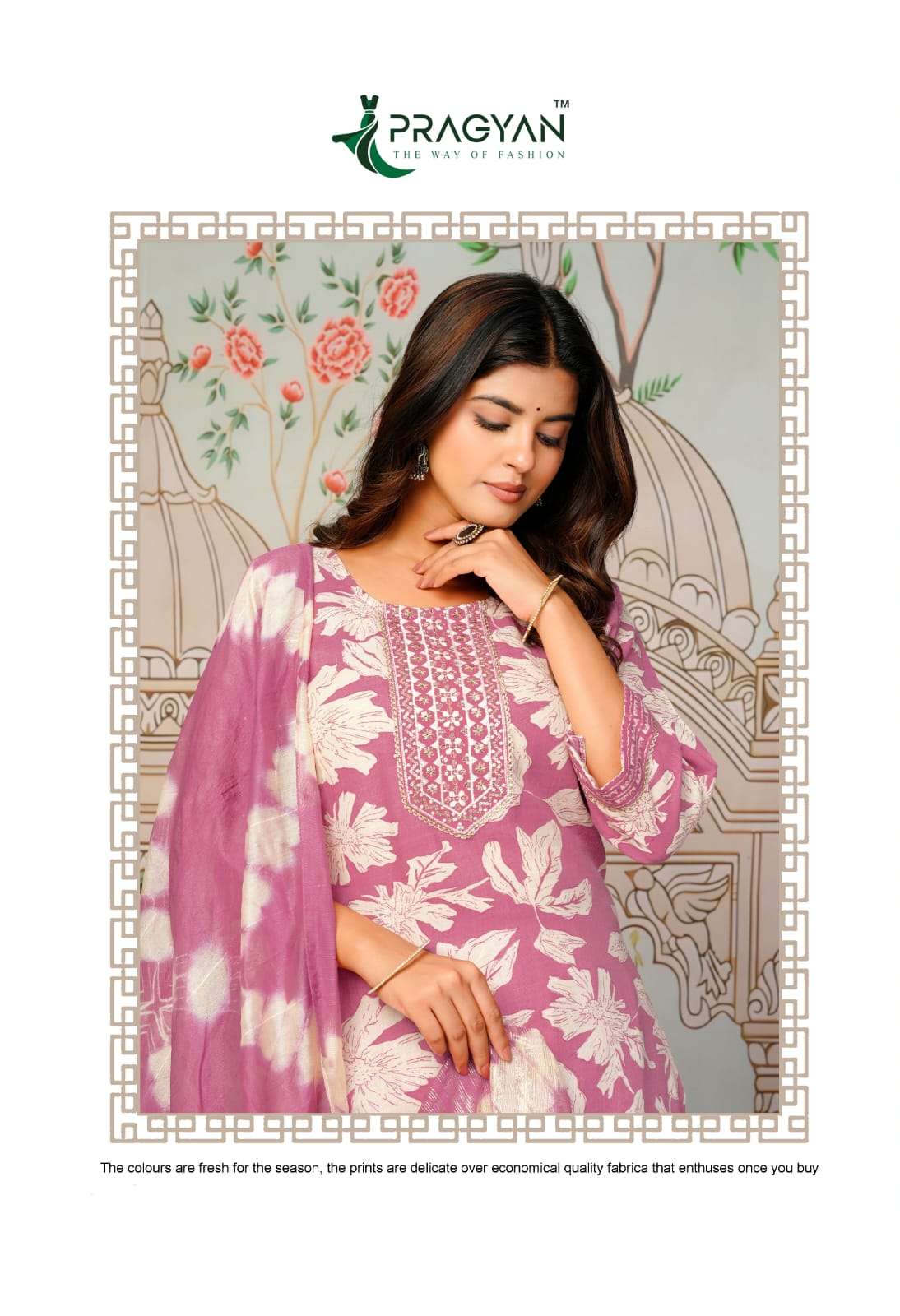 CASUAL VOL-1 BY PRAGYAN IN CAPSULE FOIL PRINT KURTI WITH EMBROIDERY WORK 