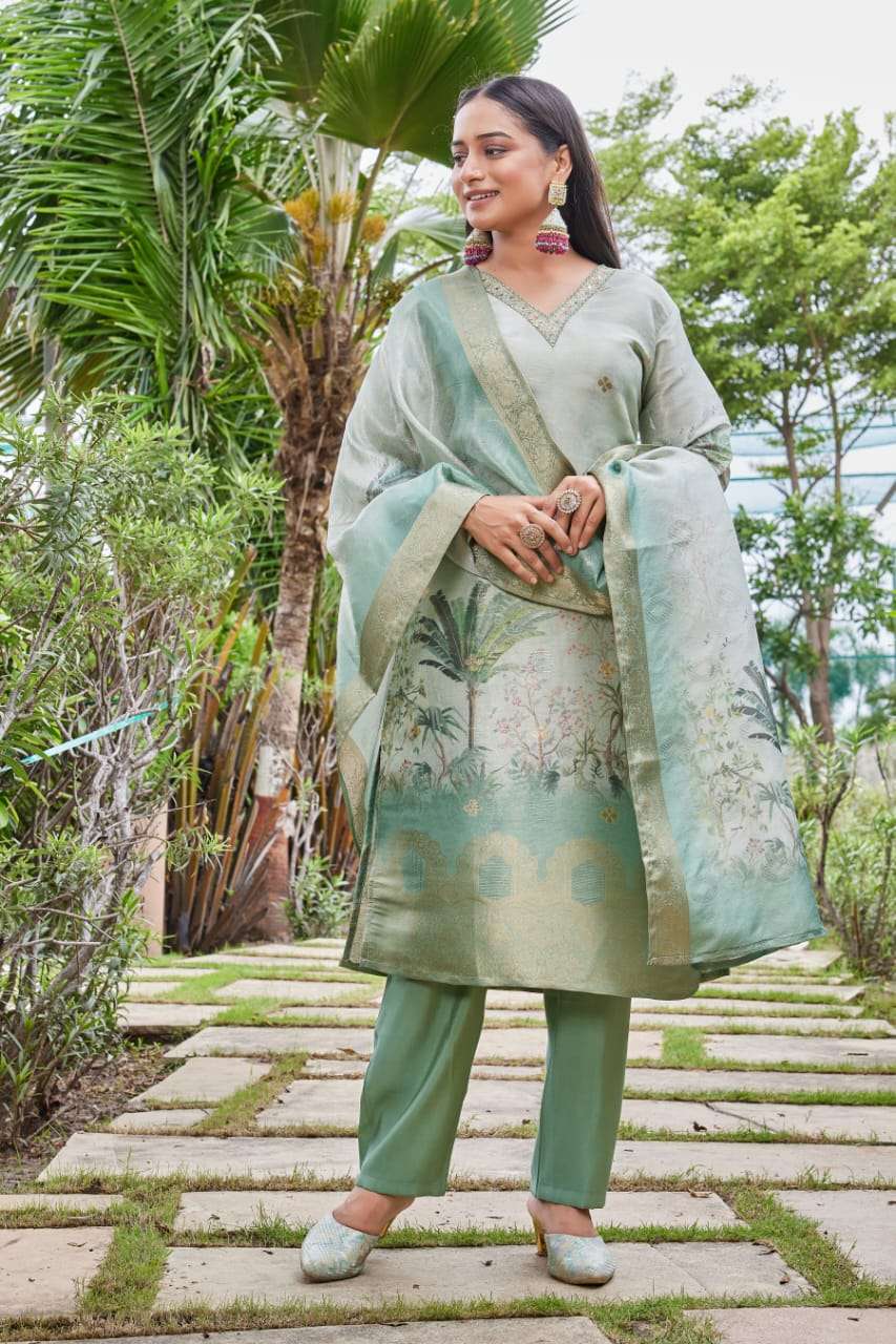 D.NO :- 2859-60-62 TO 65 BY MCLOTHINGS IN SIMMER JACQUARD WITH FULL COTTON INNER 