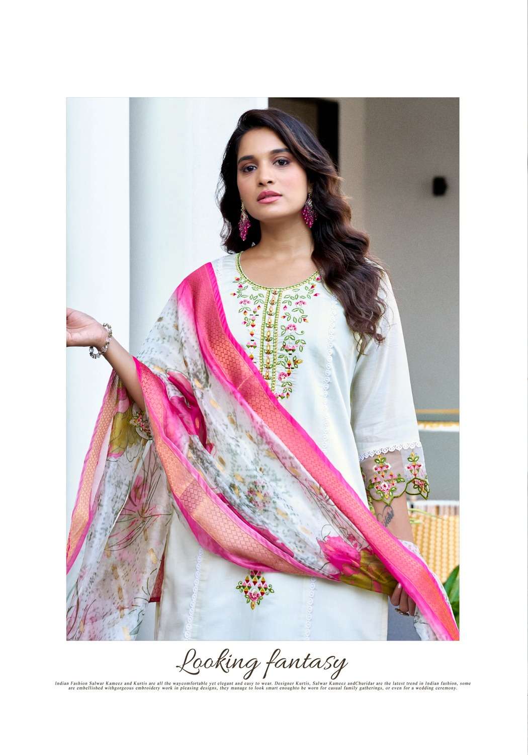 DASTOOR VOL :- 1 BY VANISKA IN ROMAN SILK WITH COTTON MAL INNER AND EMBROIDERY WORK 