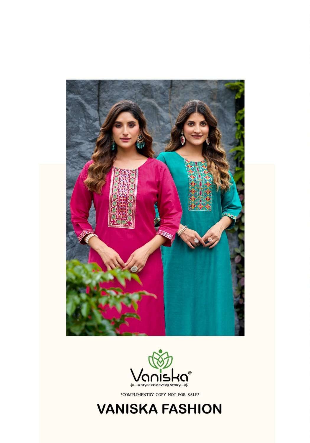 FIVE STAR VOL:-2 BY VANISKA IN VETICAN SILK WITH HEVY EMBROIDERY WORK