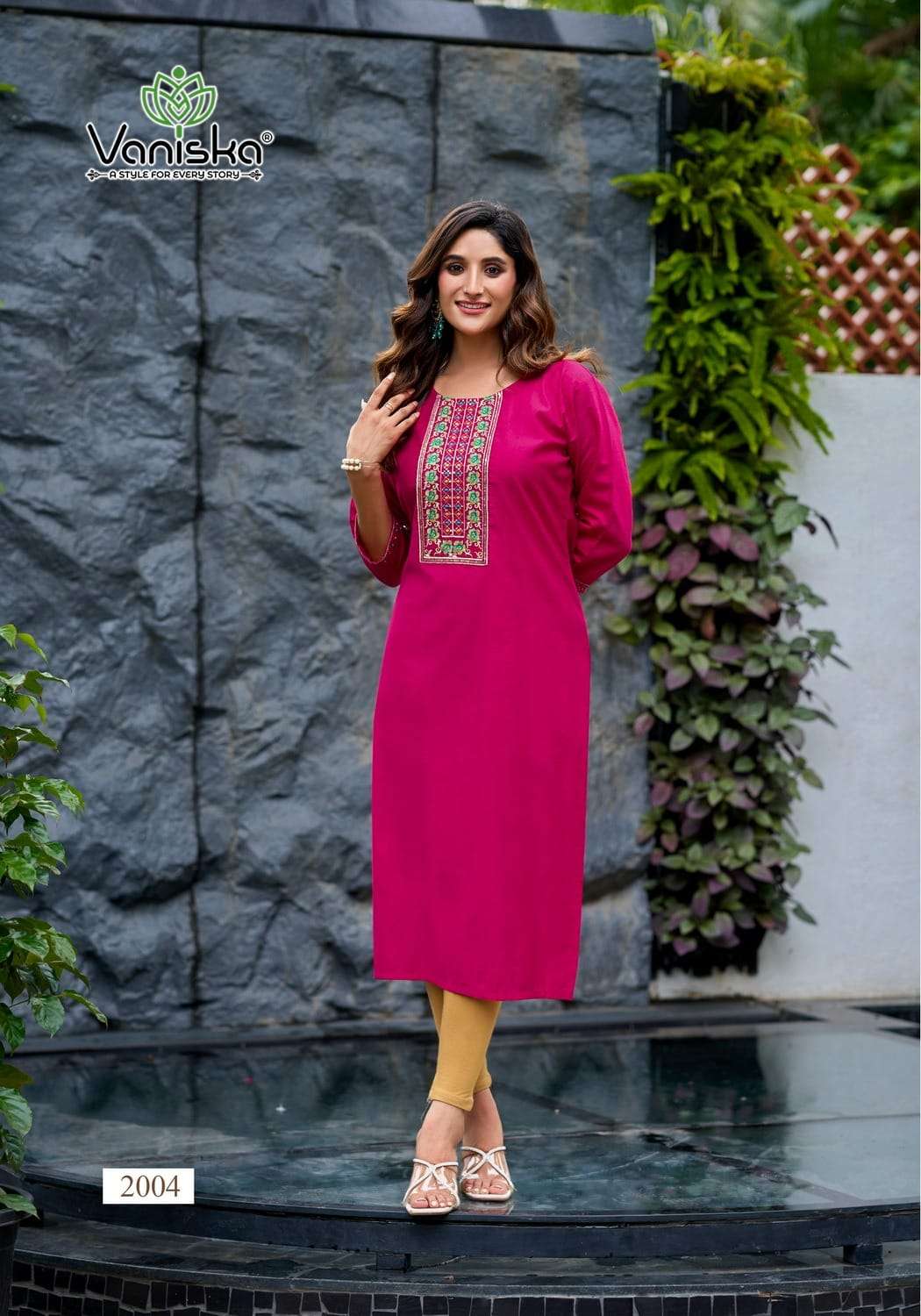 FIVE STAR VOL:-2 BY VANISKA IN VETICAN SILK WITH HEVY EMBROIDERY WORK