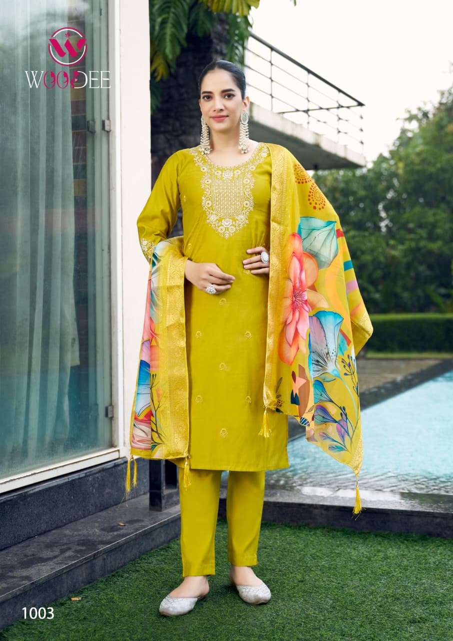 HEER BY WOODEE IN PREMIUM VISCOSE VATICAN STRAIGHT CUT 3 PCS CONCEPT 