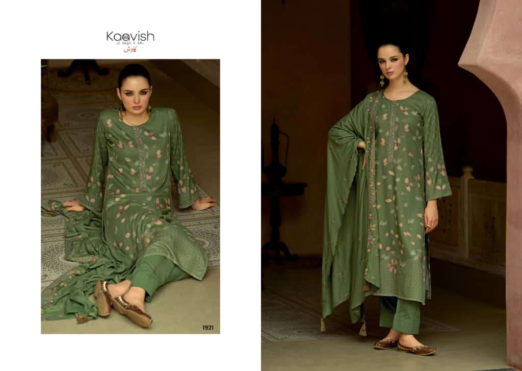 KANIKA BY KILORY TRENDS IN PURE VISCOSE PASHMINA DIGITAL FOIL PRINT WITH EMBROIDERY WORK 