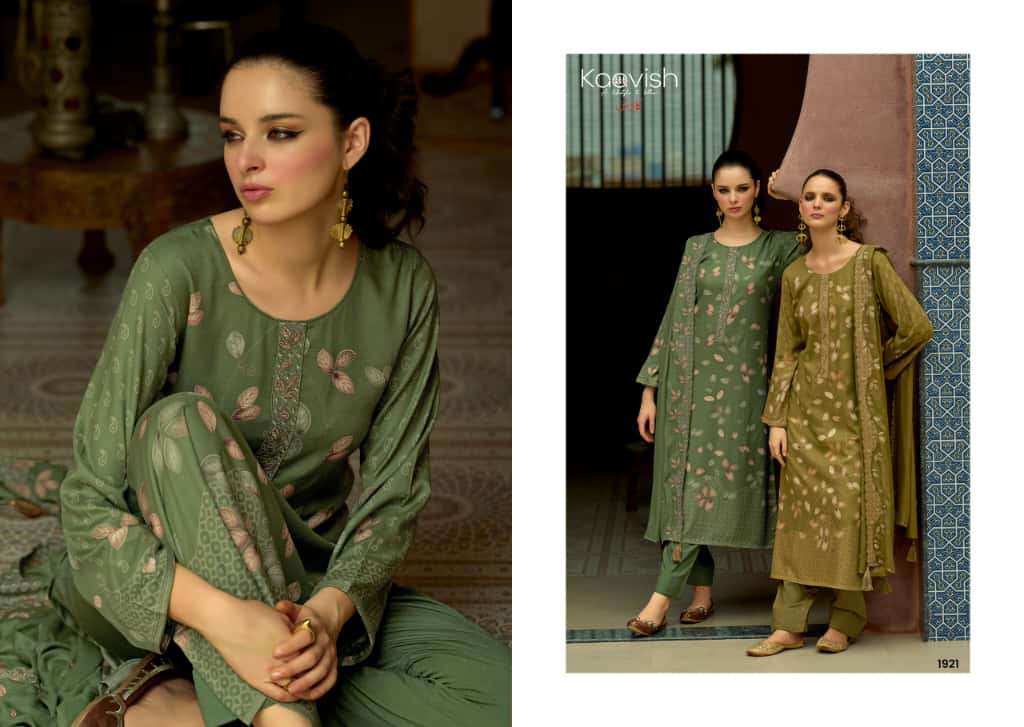 KANIKA BY KILORY TRENDS IN PURE VISCOSE PASHMINA DIGITAL FOIL PRINT WITH EMBROIDERY WORK 