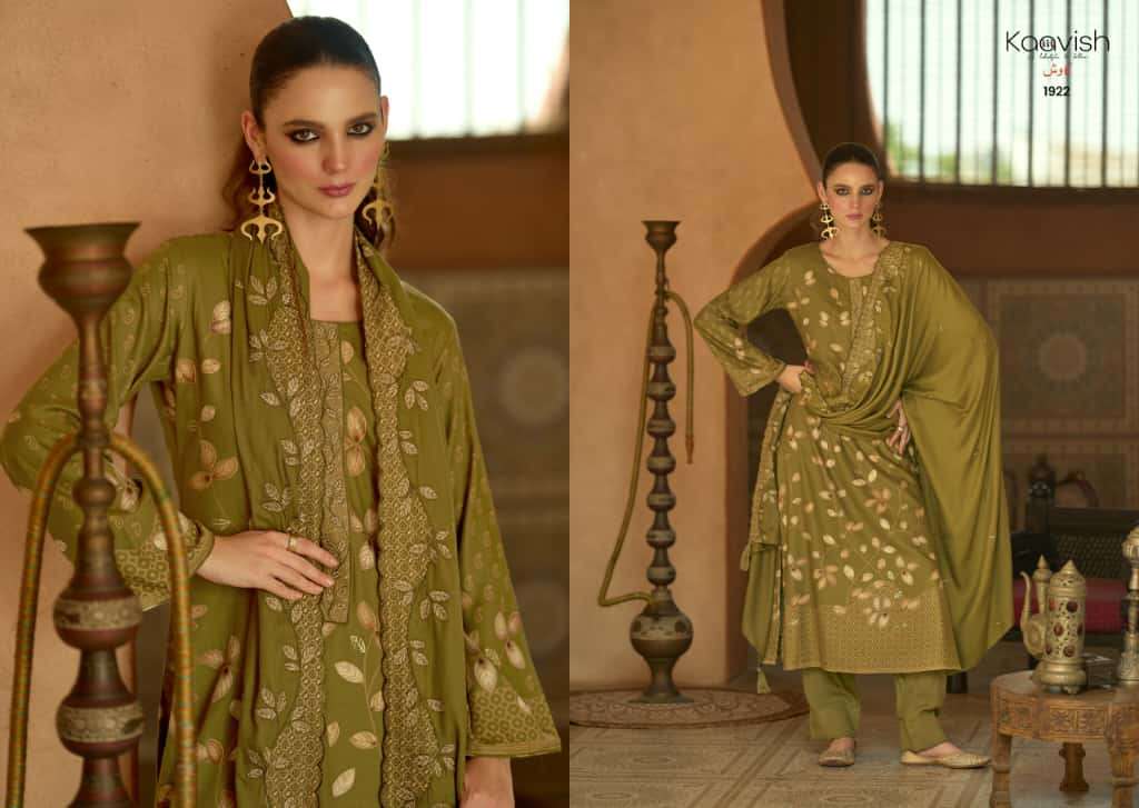 KANIKA BY KILORY TRENDS IN PURE VISCOSE PASHMINA DIGITAL FOIL PRINT WITH EMBROIDERY WORK 