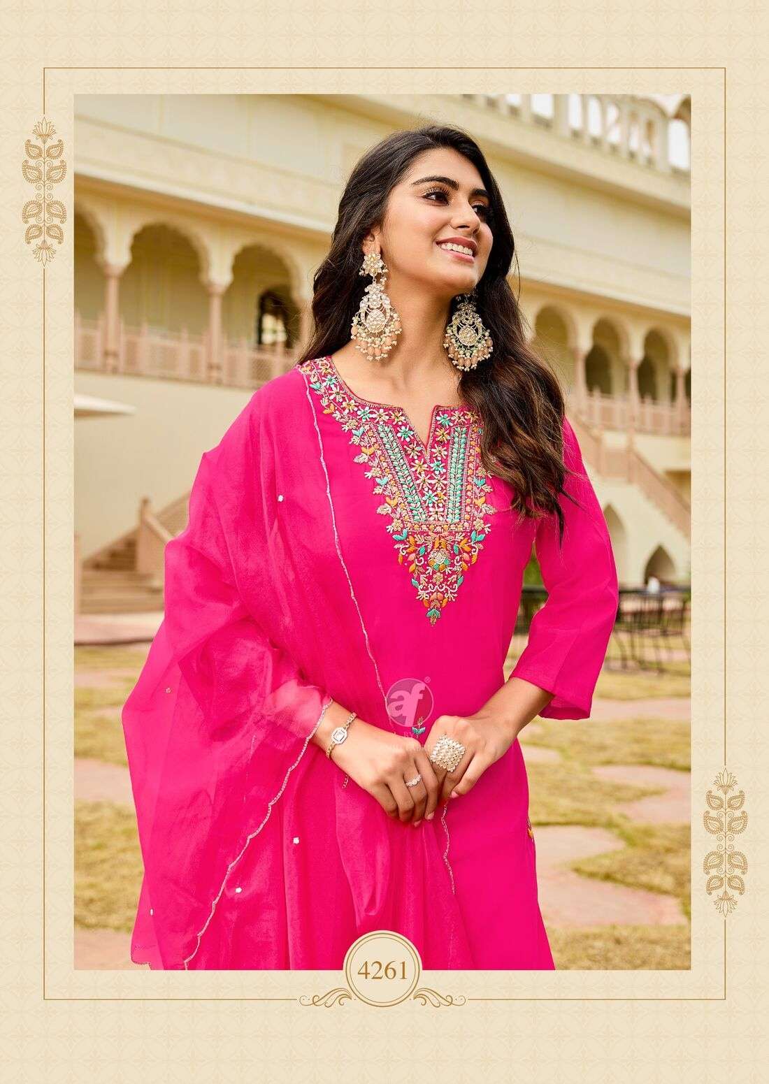 MAYRA VOL-7 BY ANJU FABRICS IN MODAL SILK KURTI PANT WITH DUPATTA FOR THIS FESTIVE LOOK