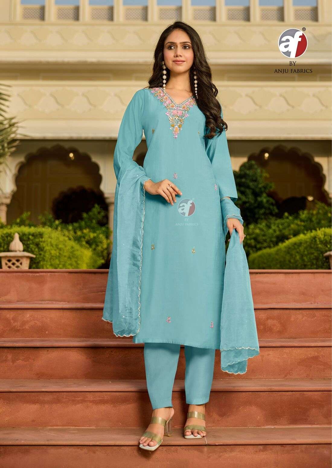 MAYRA VOL-7 BY ANJU FABRICS IN MODAL SILK KURTI PANT WITH DUPATTA FOR THIS FESTIVE LOOK