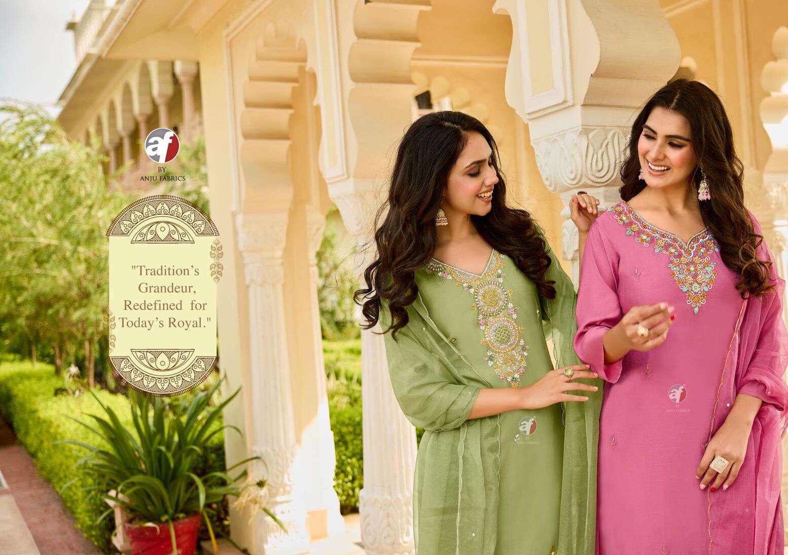 MAYRA VOL-7 BY ANJU FABRICS IN MODAL SILK KURTI PANT WITH DUPATTA FOR THIS FESTIVE LOOK