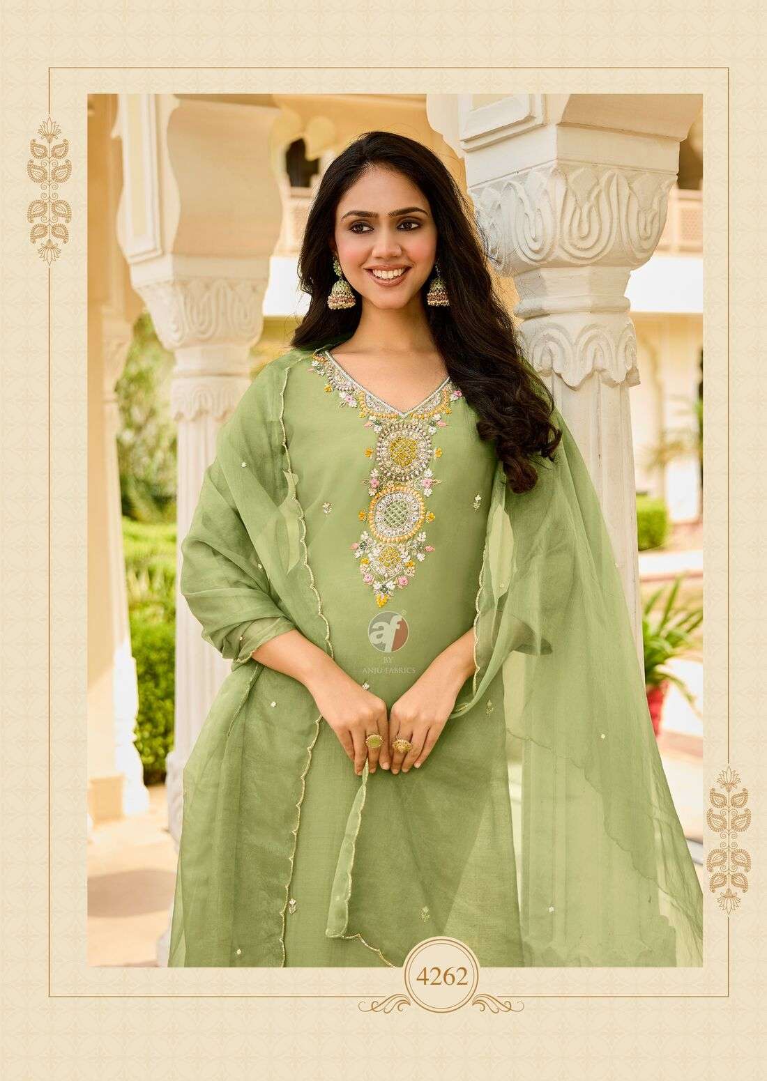 MAYRA VOL-7 BY ANJU FABRICS IN MODAL SILK KURTI PANT WITH DUPATTA FOR THIS FESTIVE LOOK