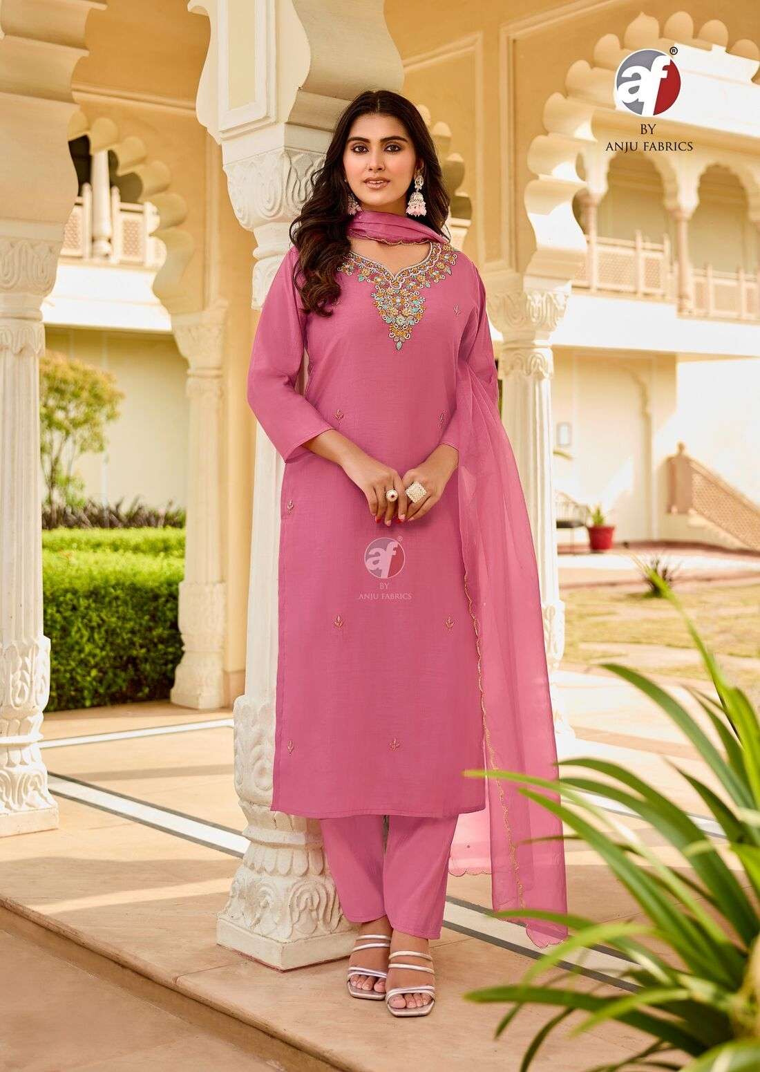 MAYRA VOL-7 BY ANJU FABRICS IN MODAL SILK KURTI PANT WITH DUPATTA FOR THIS FESTIVE LOOK