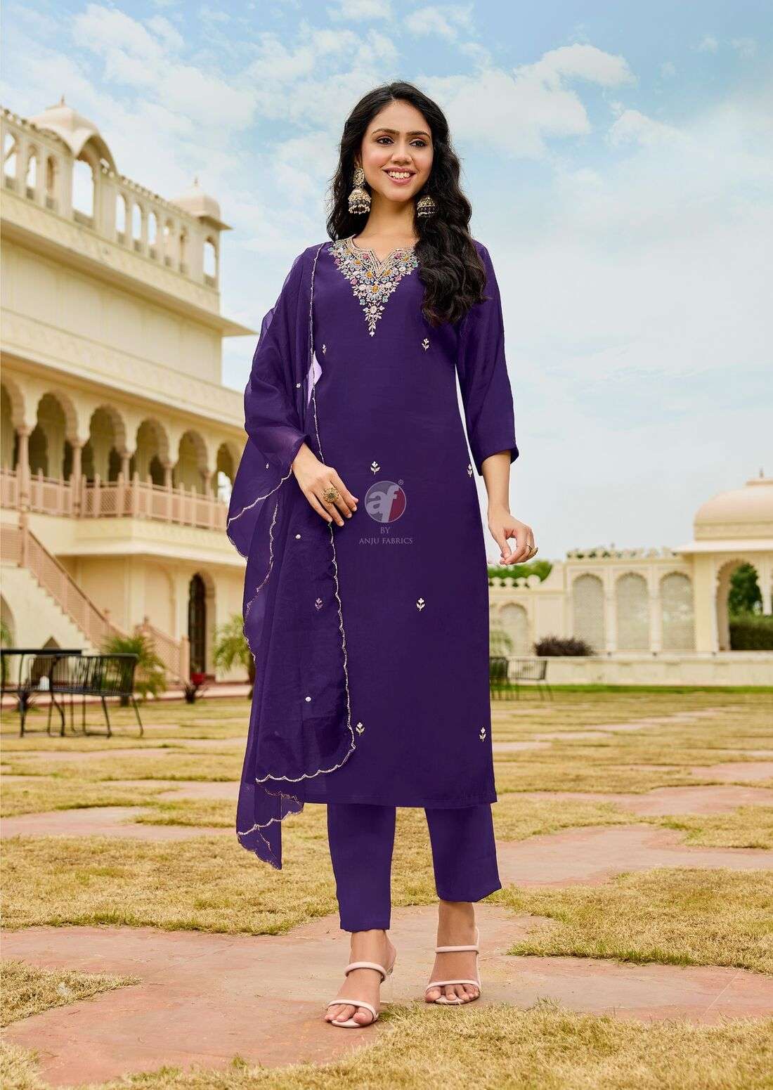 MAYRA VOL-7 BY ANJU FABRICS IN MODAL SILK KURTI PANT WITH DUPATTA FOR THIS FESTIVE LOOK