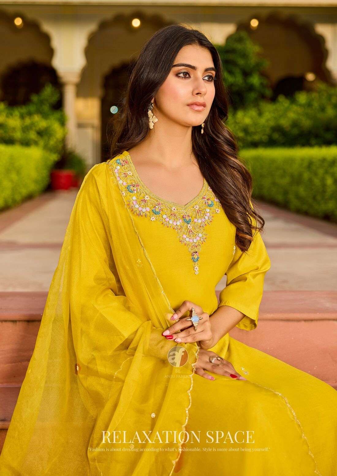 MAYRA VOL-7 BY ANJU FABRICS IN MODAL SILK KURTI PANT WITH DUPATTA FOR THIS FESTIVE LOOK