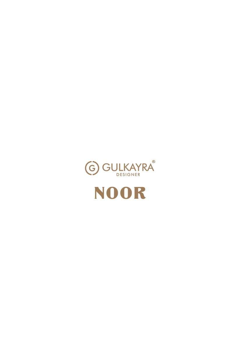 NOOR BY GULKAYRA DESIGNER IN REAL SIMAR SILK WITH EMBROIDERY & HANDWORK OMLY 