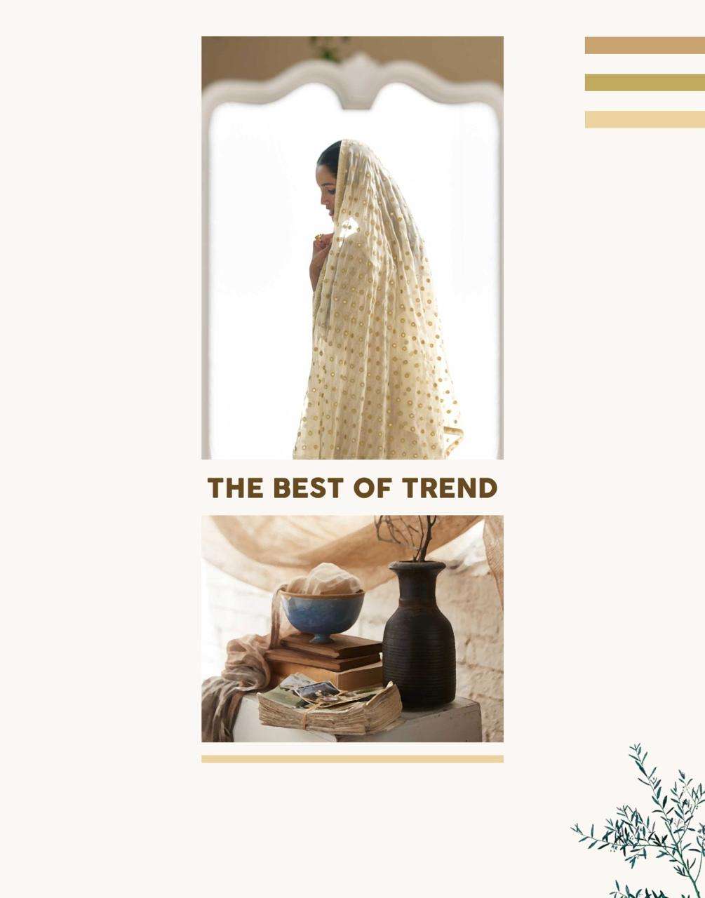 PARAMPARA BY SAYURI DESIGNER IN REAL PREMIUM GEROGETTE FULL HEAVY LOOK EMBROIDERED WORK 