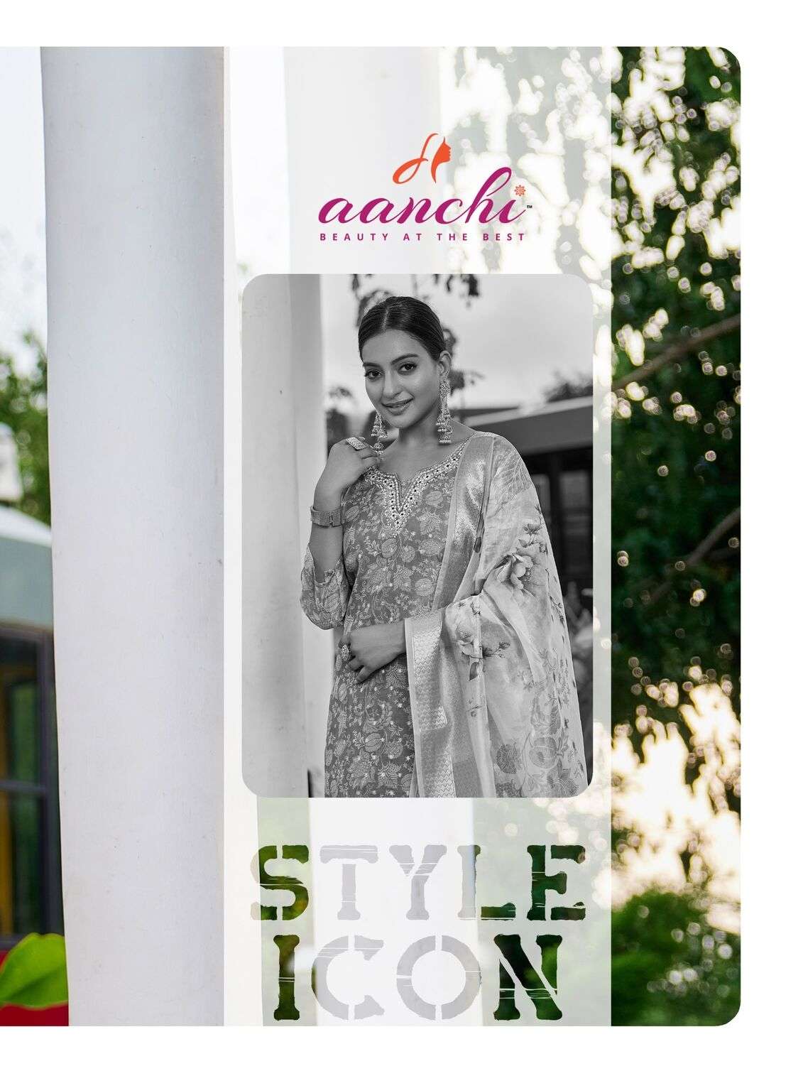 RAHIMA BY AANCHI IN JACQUARD PRINT WITH FANCY DIGITAL DUPATTA STRAIGHT CONCEPT 