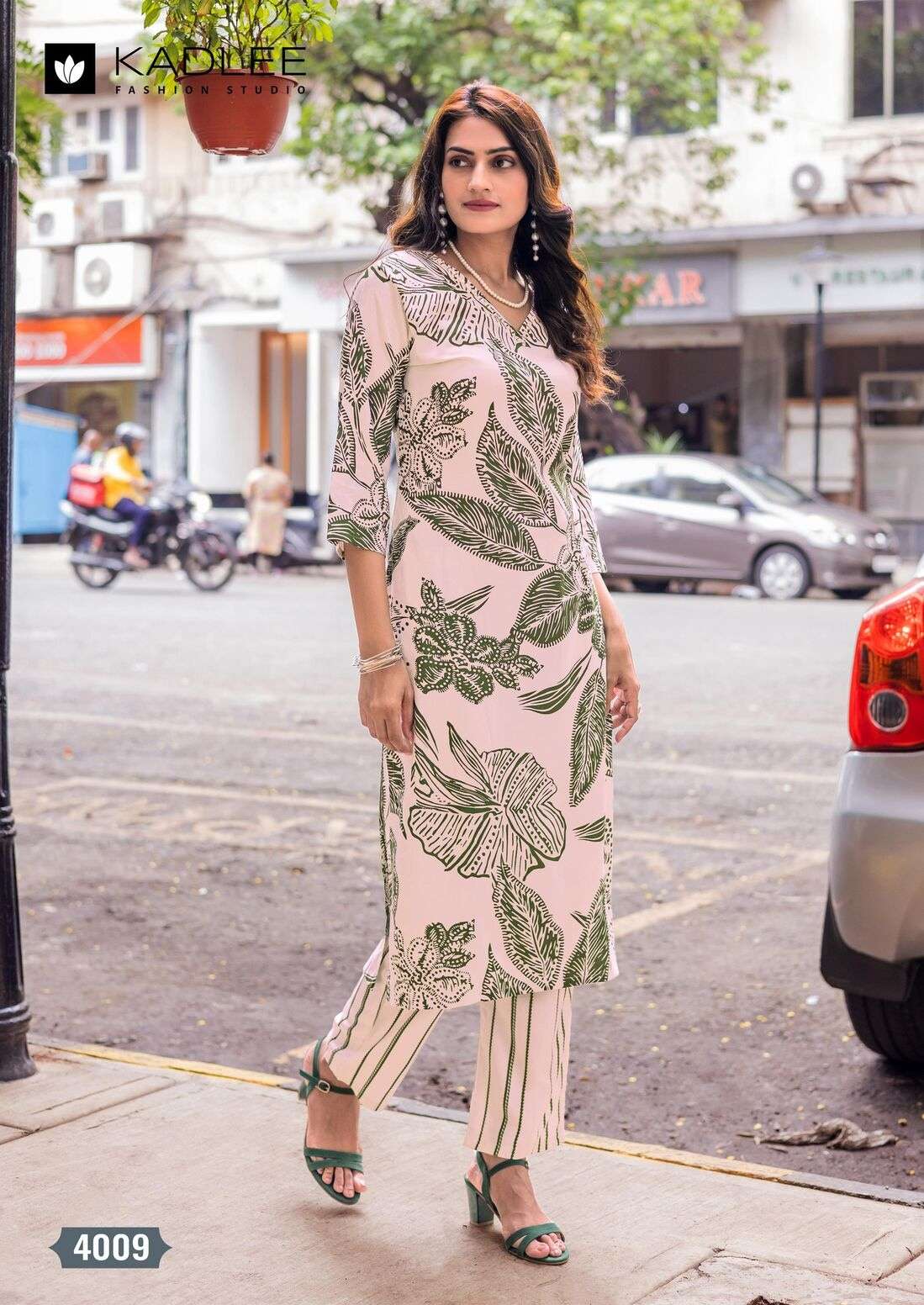 RANGOLI VOL-2 BY KADLEE IN RAYON PRINT WITH PRINTED KURTI AND PANT 