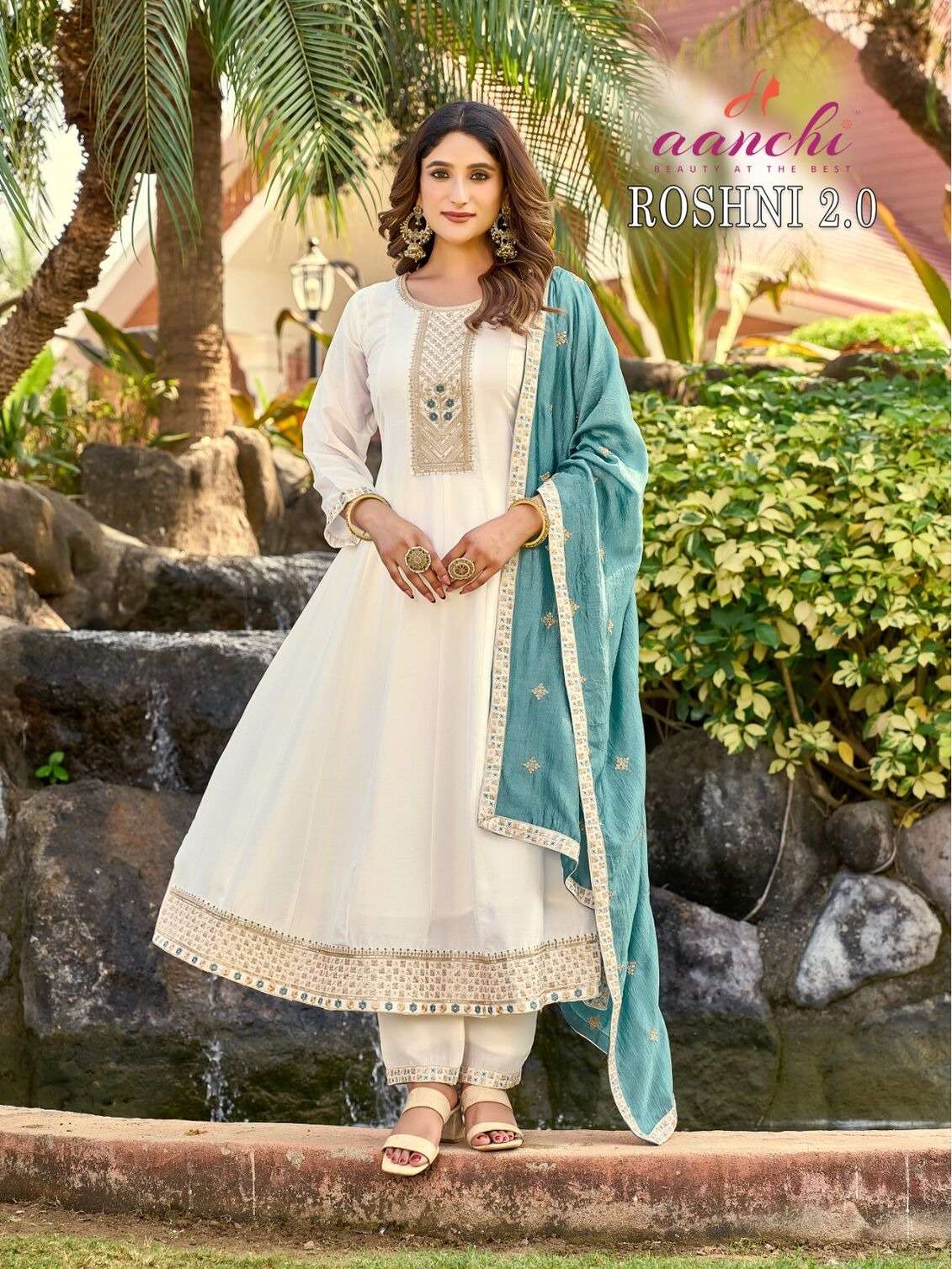 ROSHNI-2 BY AANCHI IN VICHITRA SILK WITH FANCY DUPATTA WORK 