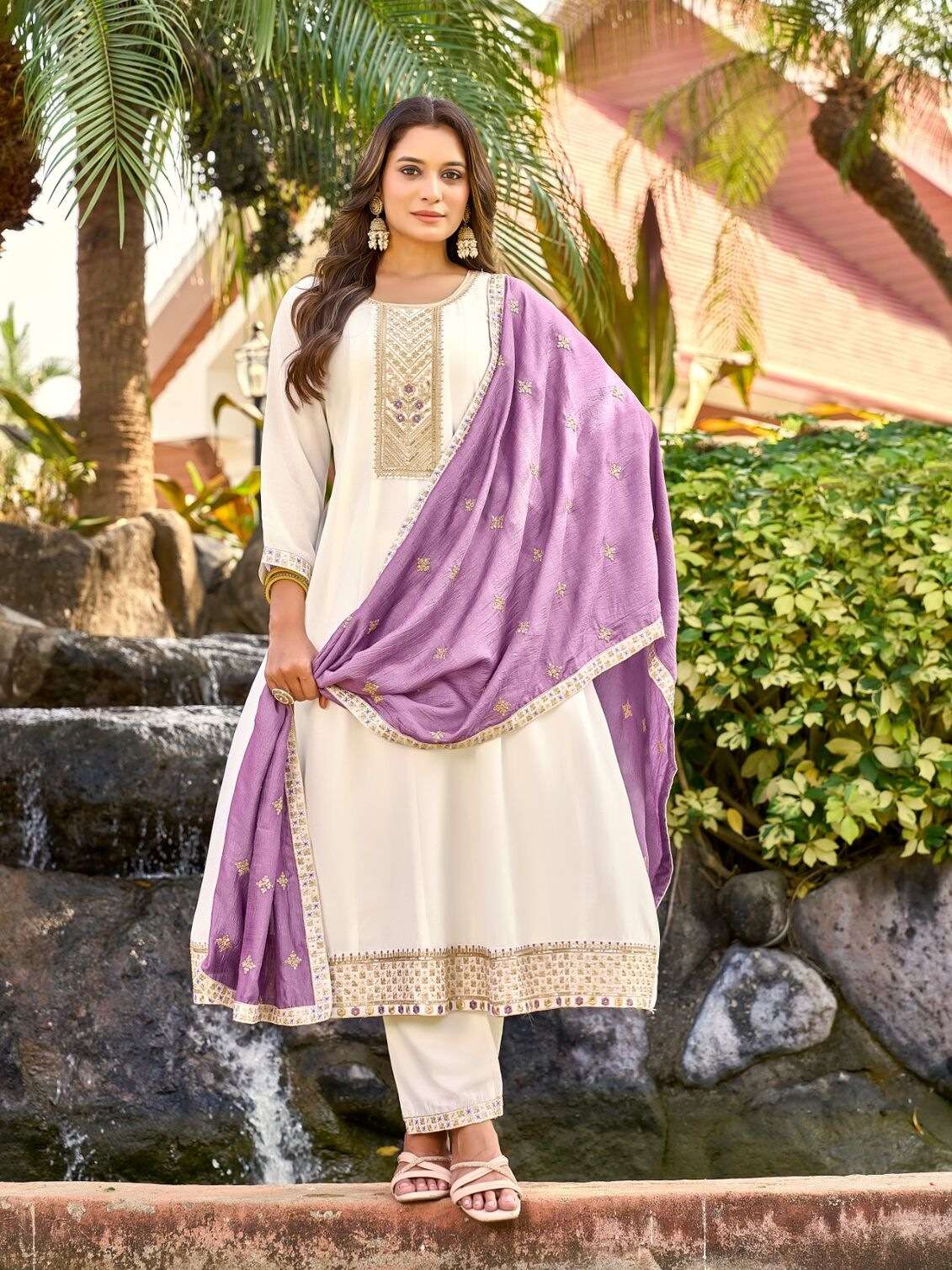 ROSHNI-2 BY AANCHI IN VICHITRA SILK WITH FANCY DUPATTA WORK 