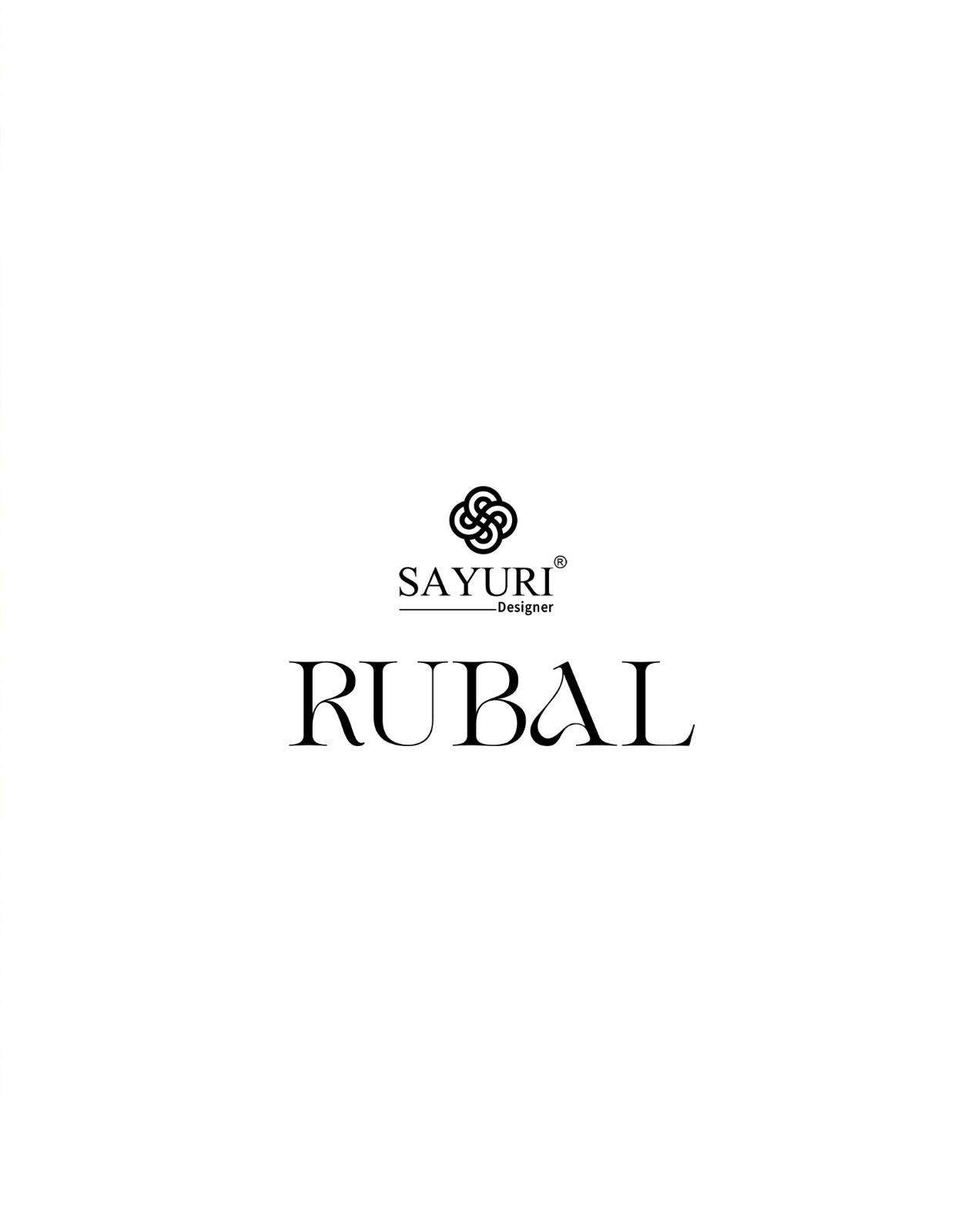 RUBAL BY SAYURI DESIGNER IN REAL PREMIUM GEROGETTE WITH EMBROIDERED FLOOR LENGHT 