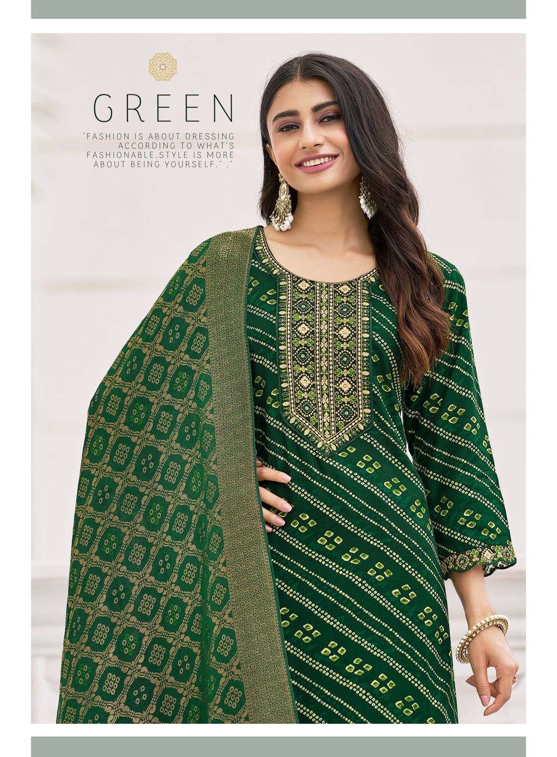 SAJNI VOL-4 BY RADHIKA LIFE STYLE IN RAYON PRINT KURTI PANT WITH DUPATTA 