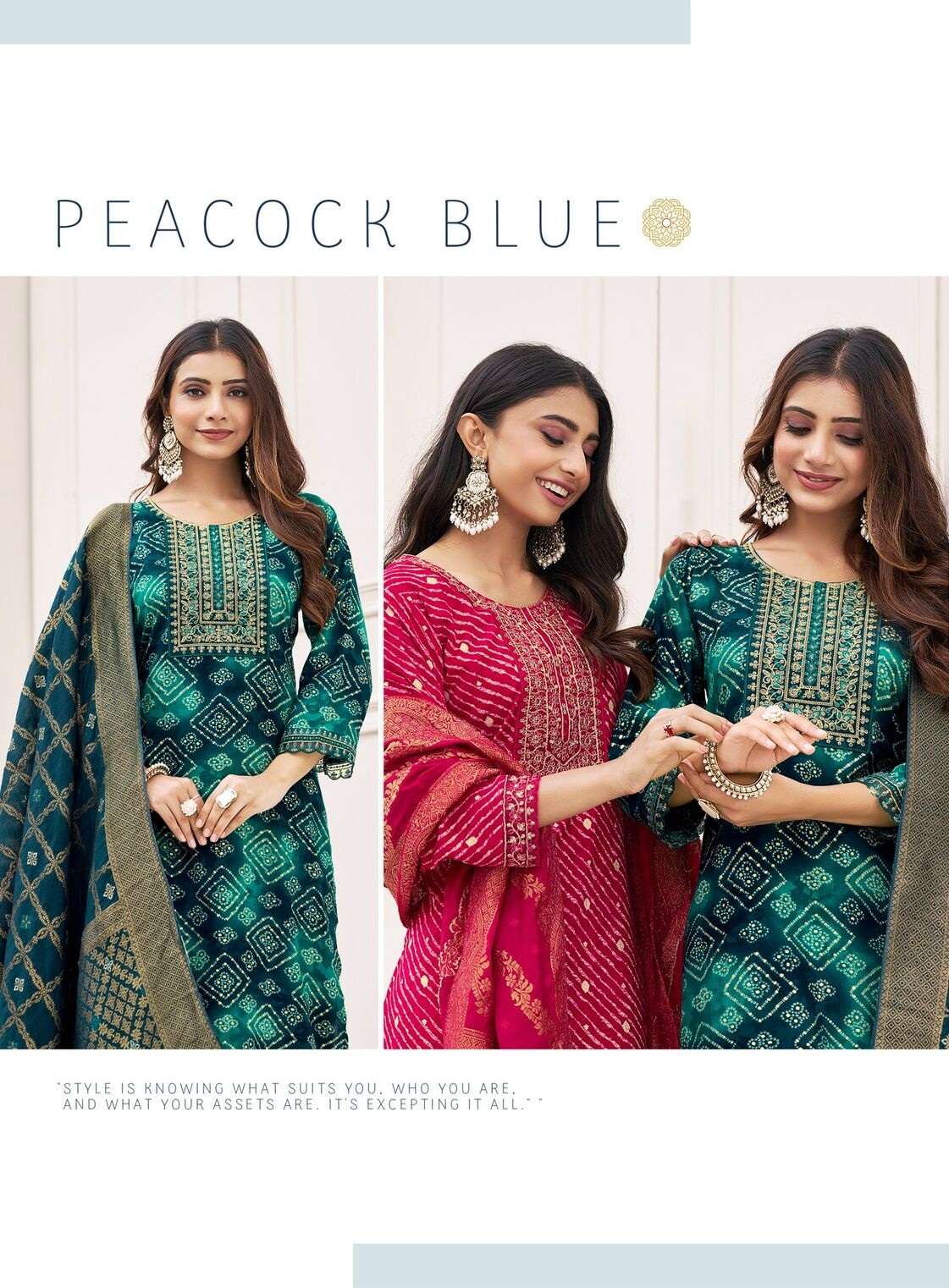 SAJNI VOL-4 BY RADHIKA LIFE STYLE IN RAYON PRINT KURTI PANT WITH DUPATTA 