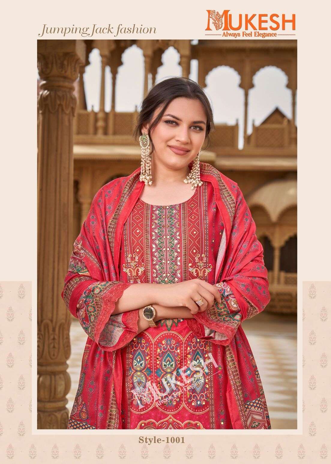 SHIBRA BY MUKESH IN PURE SIMMER MUSLIN DIGITAL PRINT WITH FULL MICRO INNER