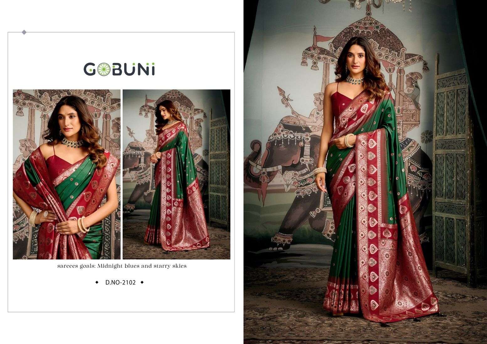 SHRAVYA SILK BY GUBUNI IN PREMIUM SOFT SILK WITH MINA WORK & JHALLAR DETAILING 