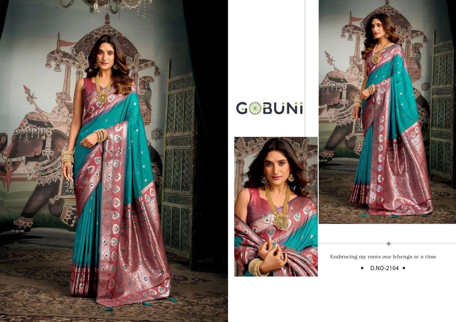 SHRAVYA SILK BY GUBUNI IN PREMIUM SOFT SILK WITH MINA WORK & JHALLAR DETAILING 